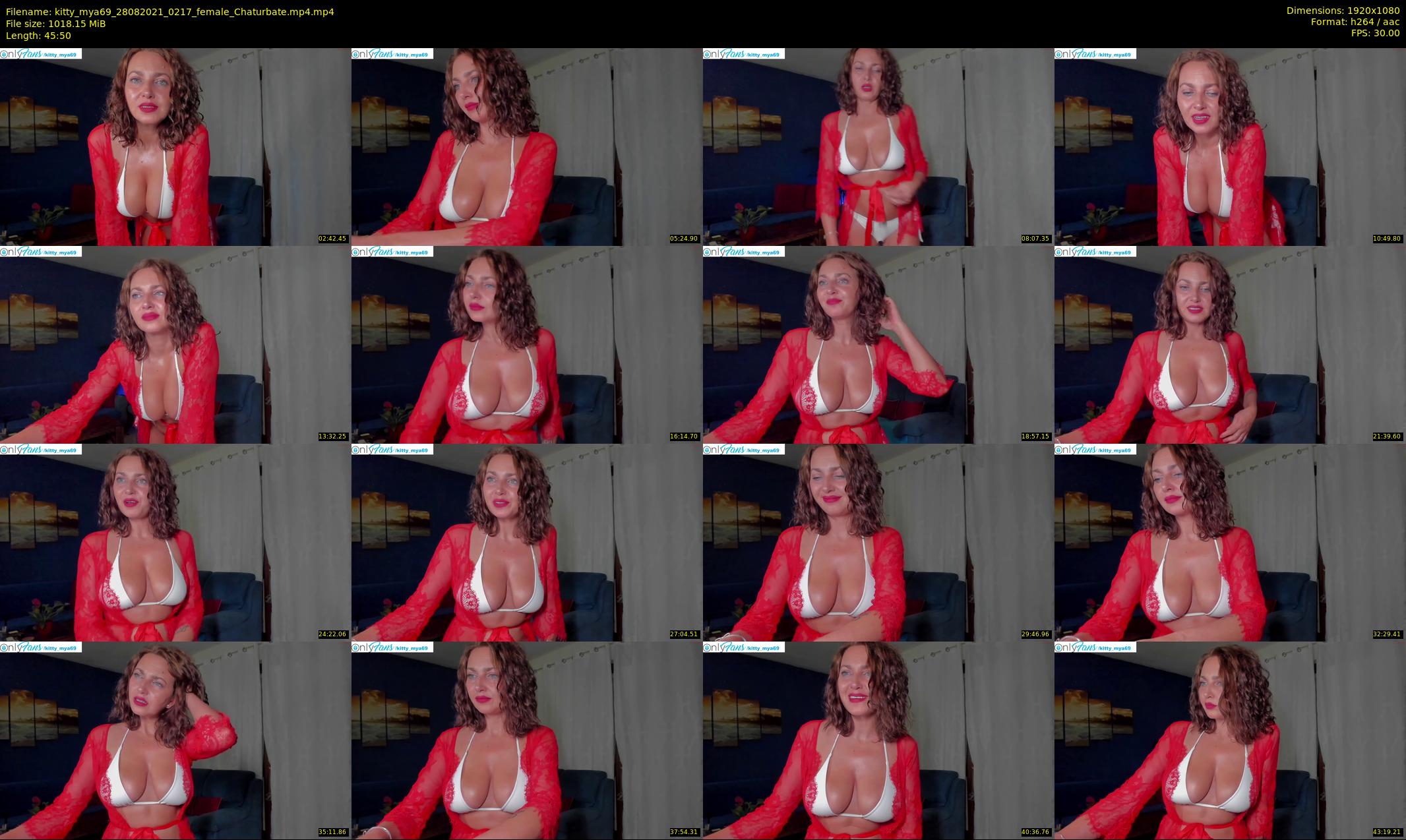 kitty_mya69 — 46 minute Chaturbate female cam show recording, 1080p, Aug 28, 2021