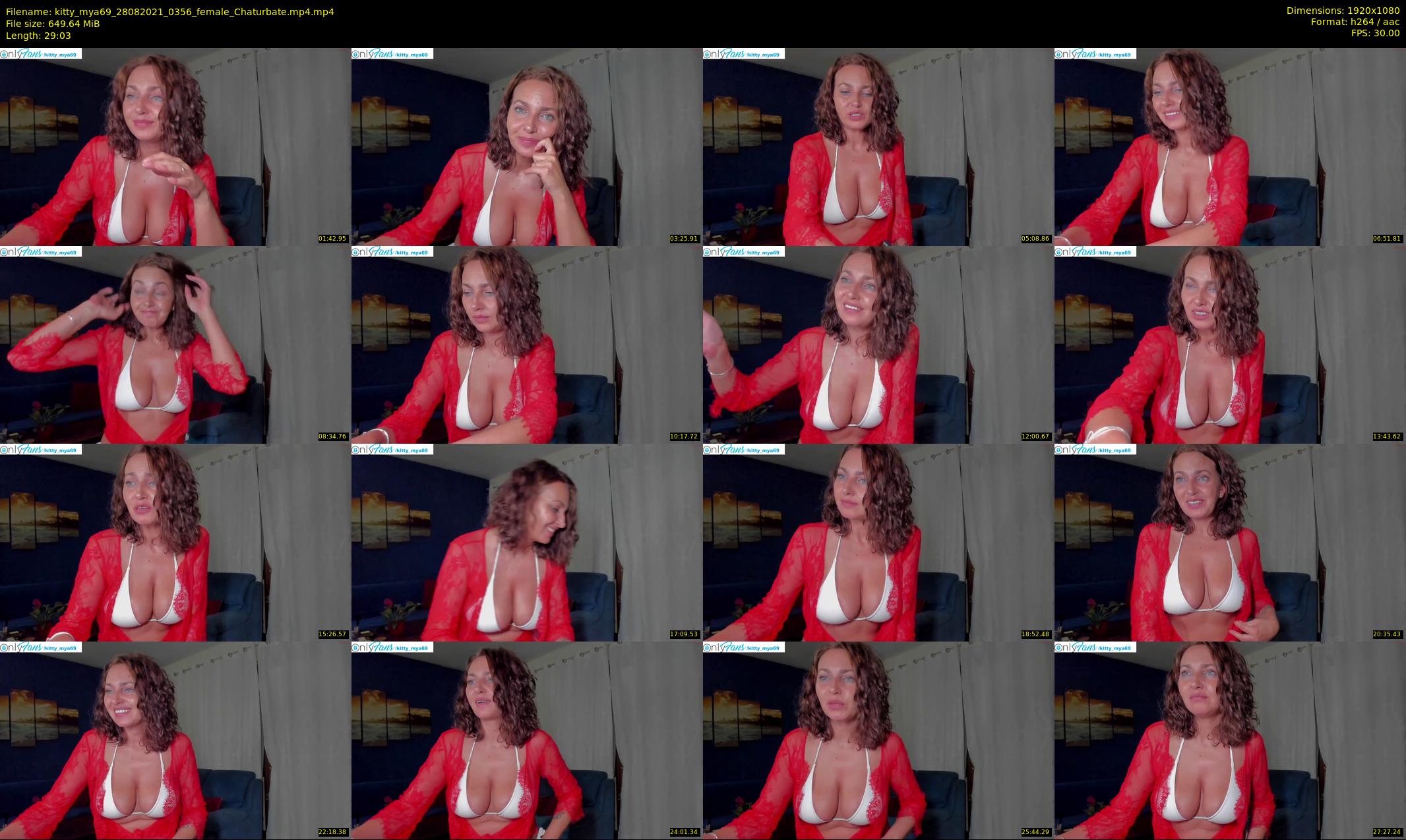 kitty_mya69 — 30 minute Chaturbate female cam show recording, 1080p, Aug 28, 2021