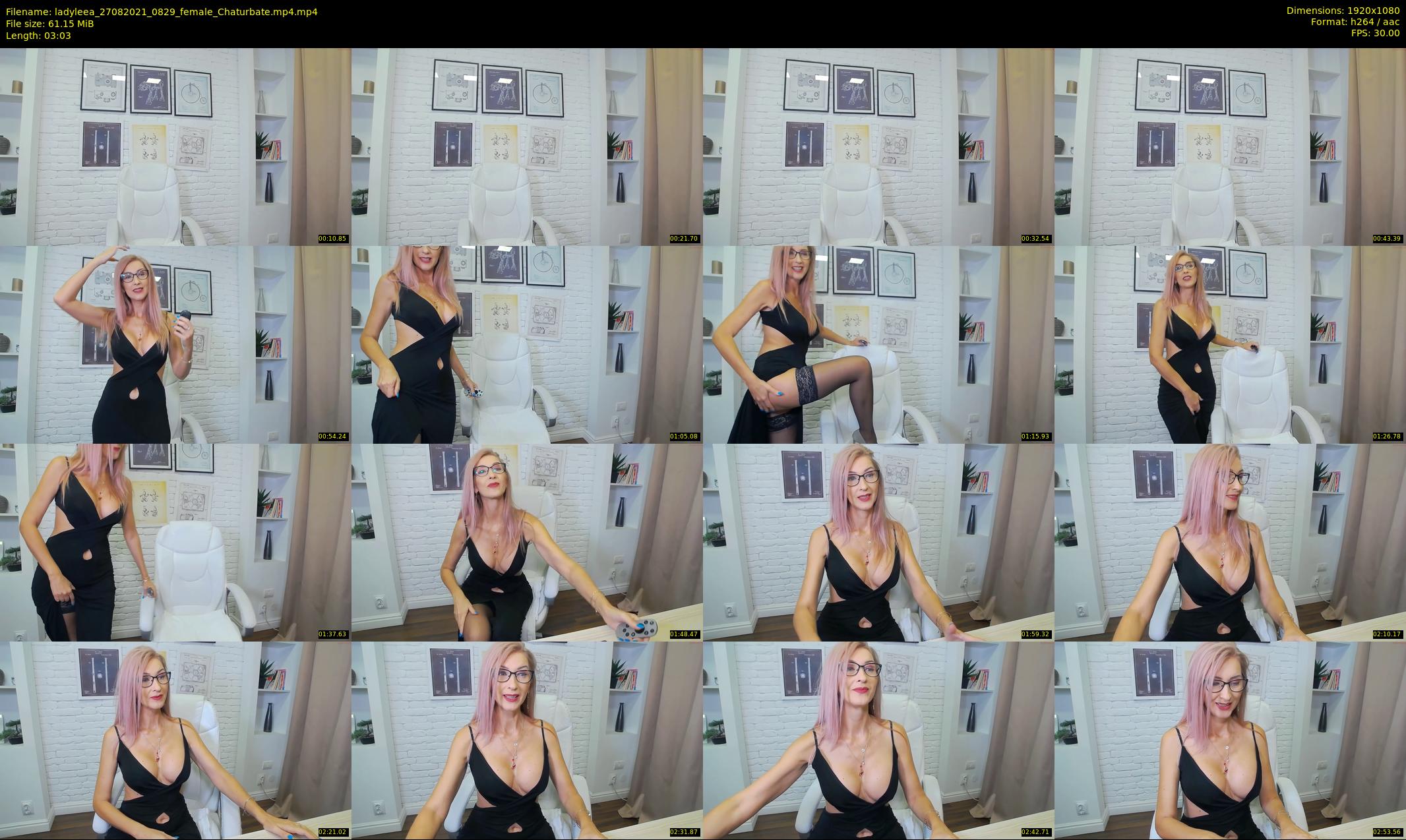 ladyleea — 4 minute Chaturbate female cam show recording, 1080p, Aug 27, 2021