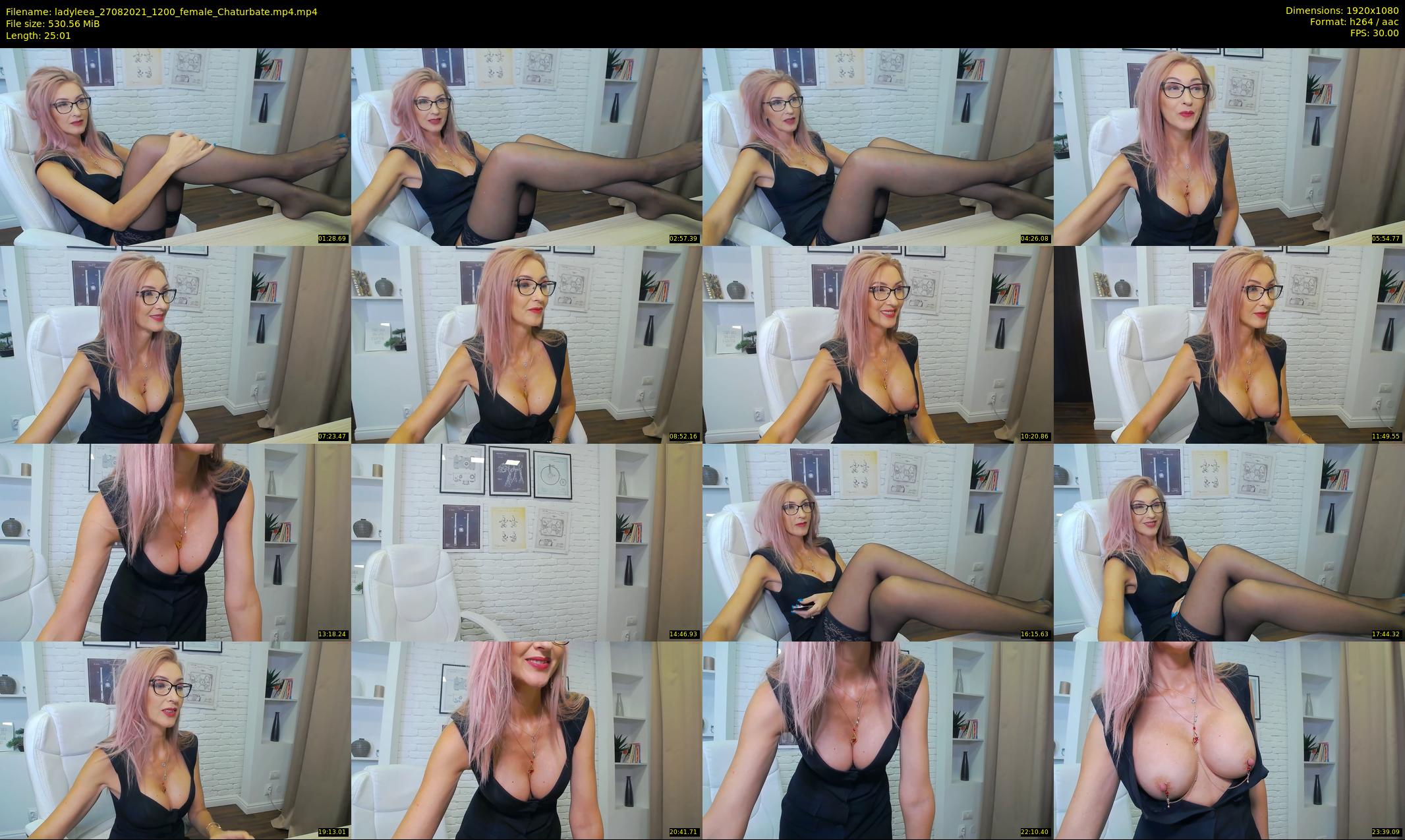 ladyleea — 26 minute Chaturbate female cam show recording, 1080p, Aug 27, 2021