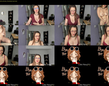 lalanaughty1 — 60 minute Chaturbate female cam show recording, 720p, Aug 27, 2021