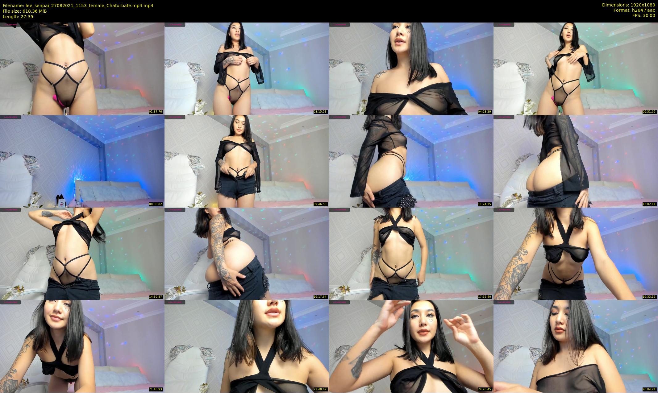 lee_senpai — 28 minute Chaturbate female cam show recording, 1080p, Aug 27, 2021