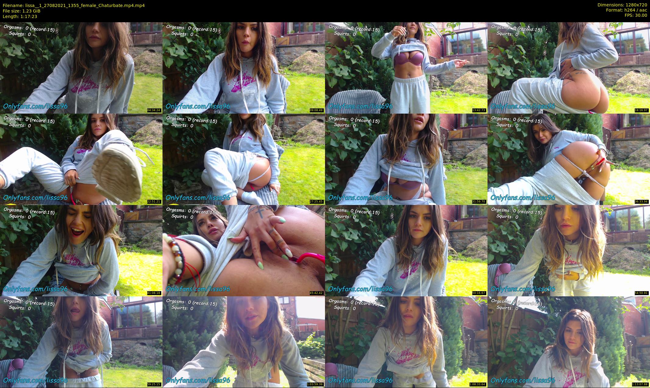 lissa__1 — 78 minute Chaturbate female cam show recording, 720p, Aug 27, 2021