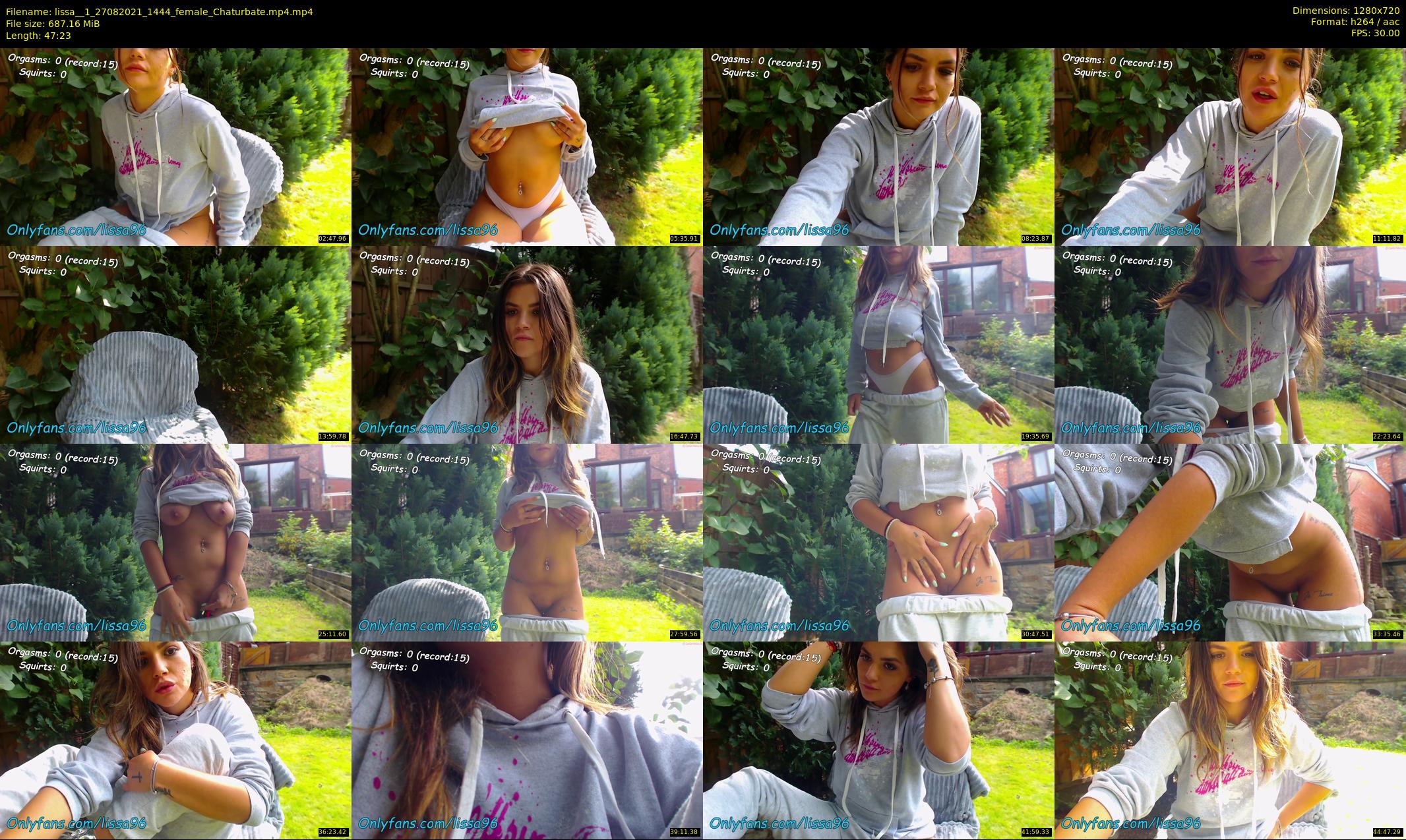 lissa__1 — 48 minute Chaturbate female cam show recording, 720p, Aug 27, 2021