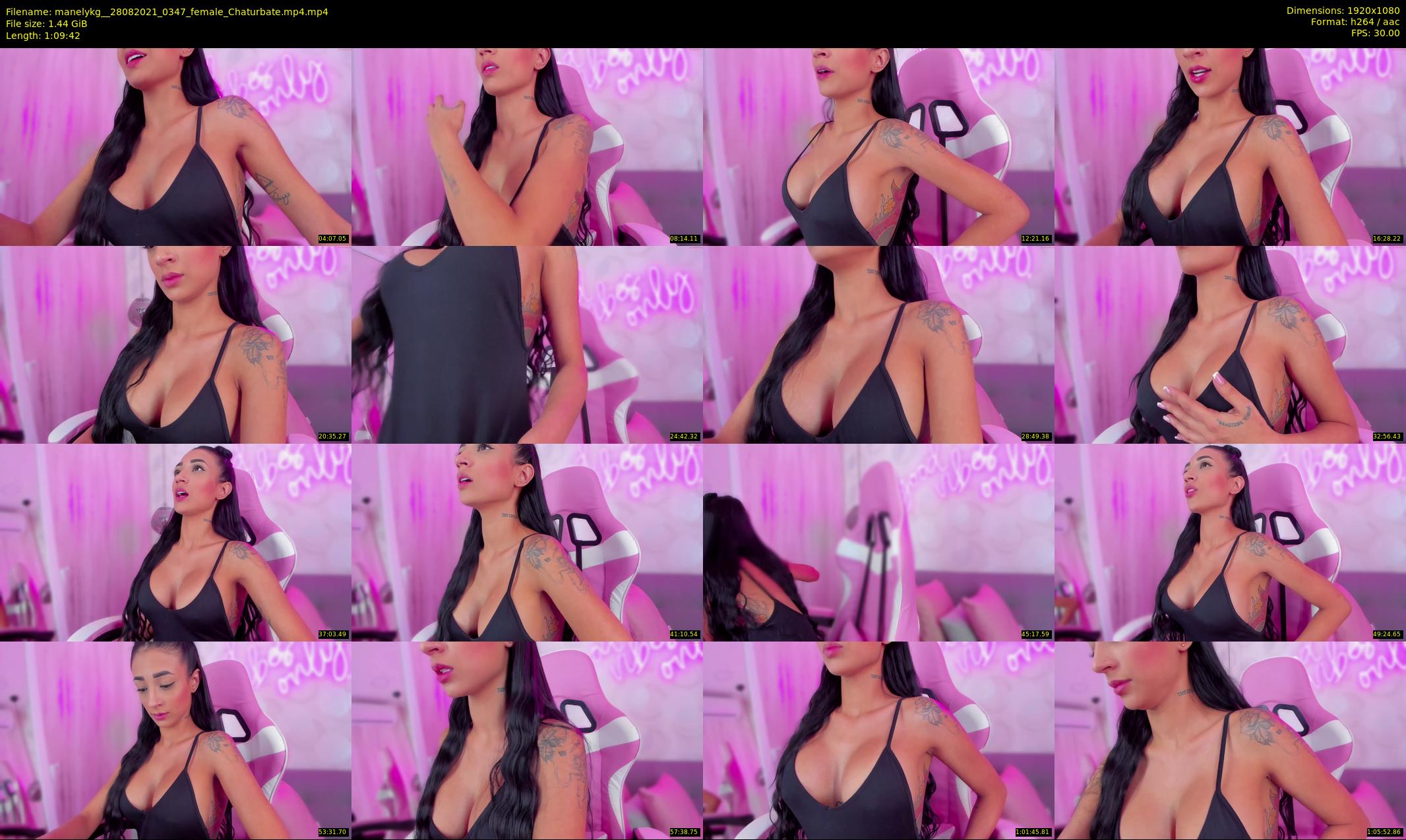 manelykg_ — 70 minute Chaturbate female cam show recording, 1080p, Aug 28, 2021