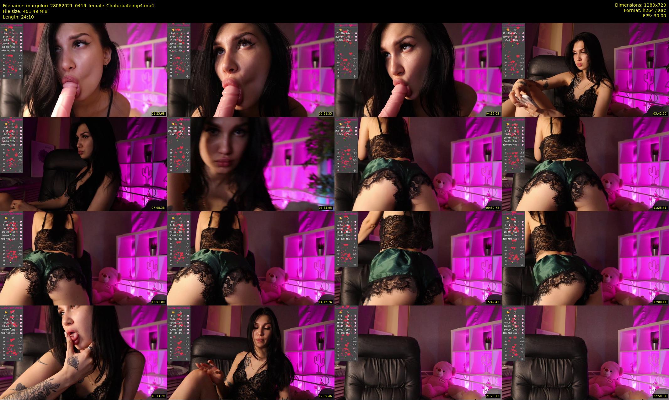 margolori — 25 minute Chaturbate couple cam show recording, 720p, Aug 28, 2021
