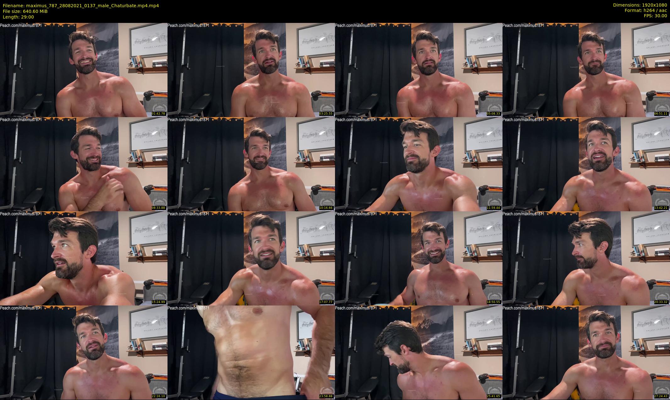 maximus_787 — 29 minute Chaturbate male cam show recording, 1080p, Aug 28, 2021