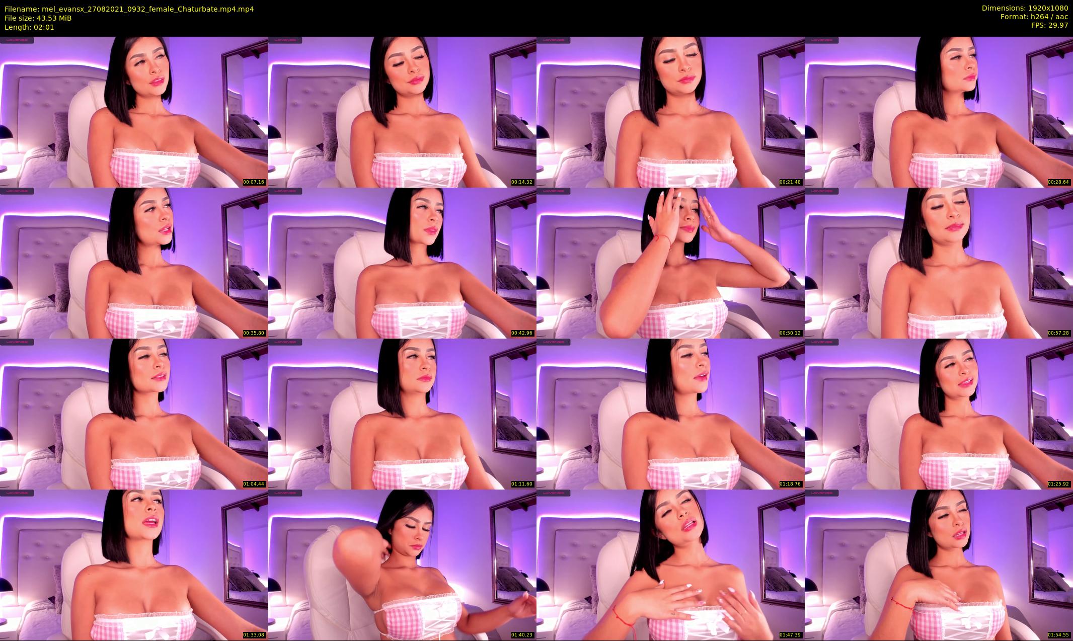 mel_evansx — 3 minute Chaturbate female cam show recording, 1080p, Aug 27, 2021