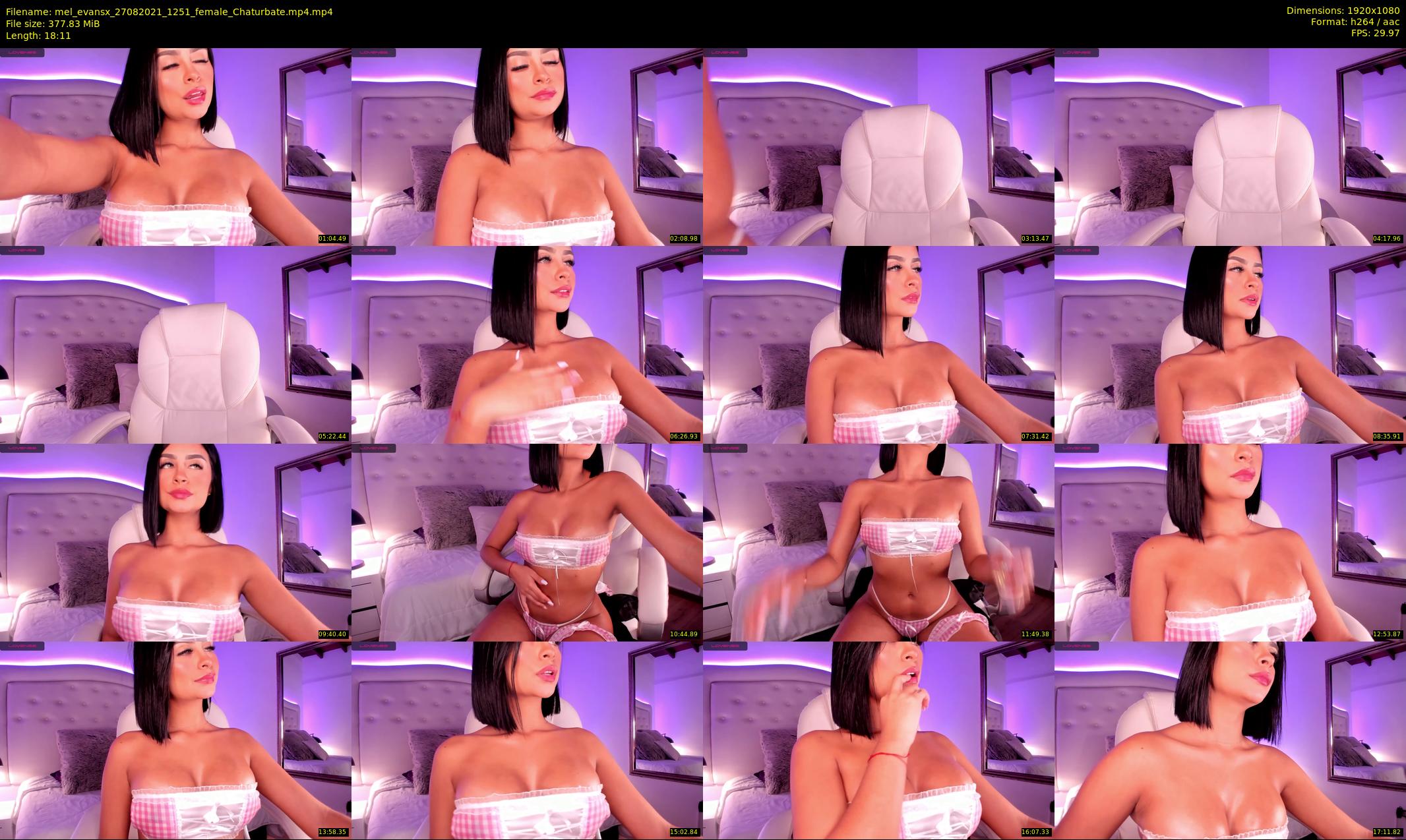 mel_evansx — 19 minute Chaturbate female cam show recording, 1080p, Aug 27, 2021