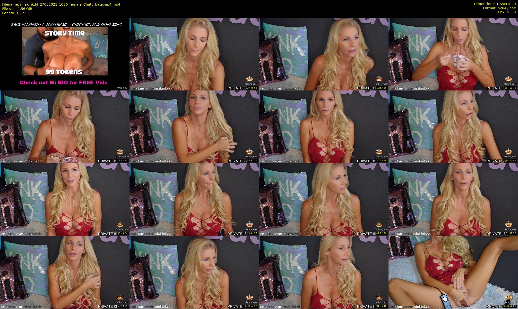 miakinkdd — 73 minute Chaturbate female cam show recording, 1080p, Aug 27, 2021