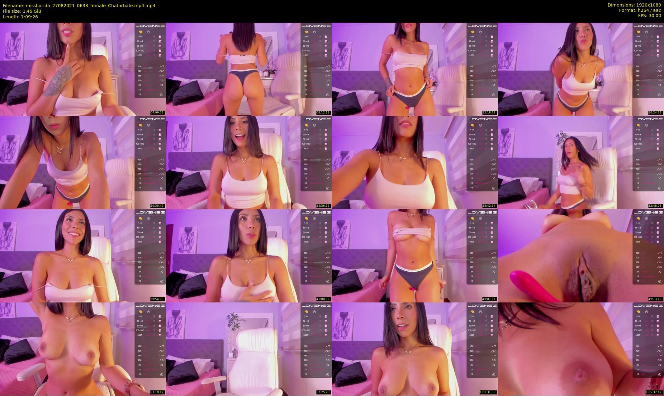 missflorida — 70 minute Chaturbate female cam show recording, 1080p, Aug 27, 2021