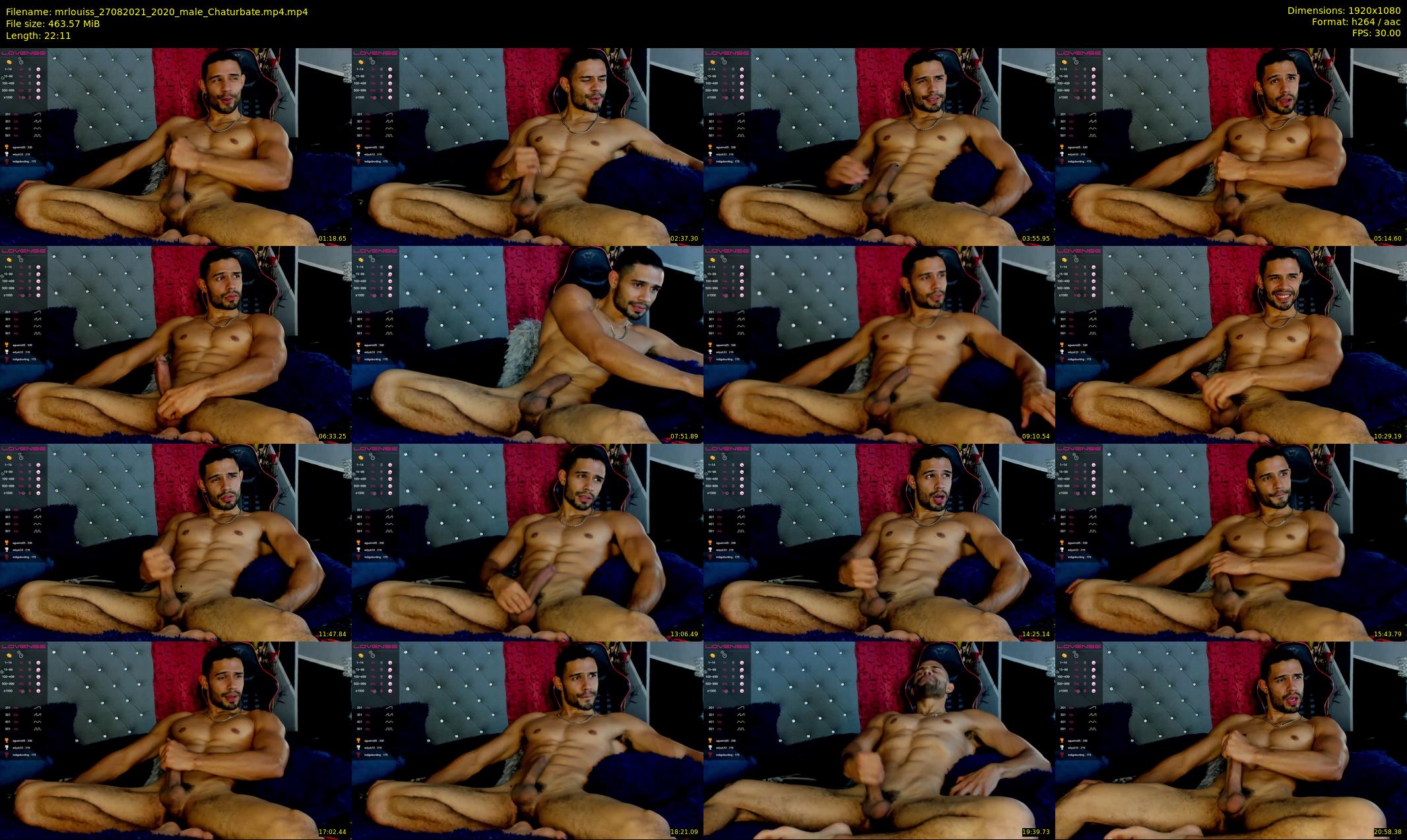 mrlouiss — 23 minute Chaturbate male cam show recording, 1080p, Aug 27, 2021