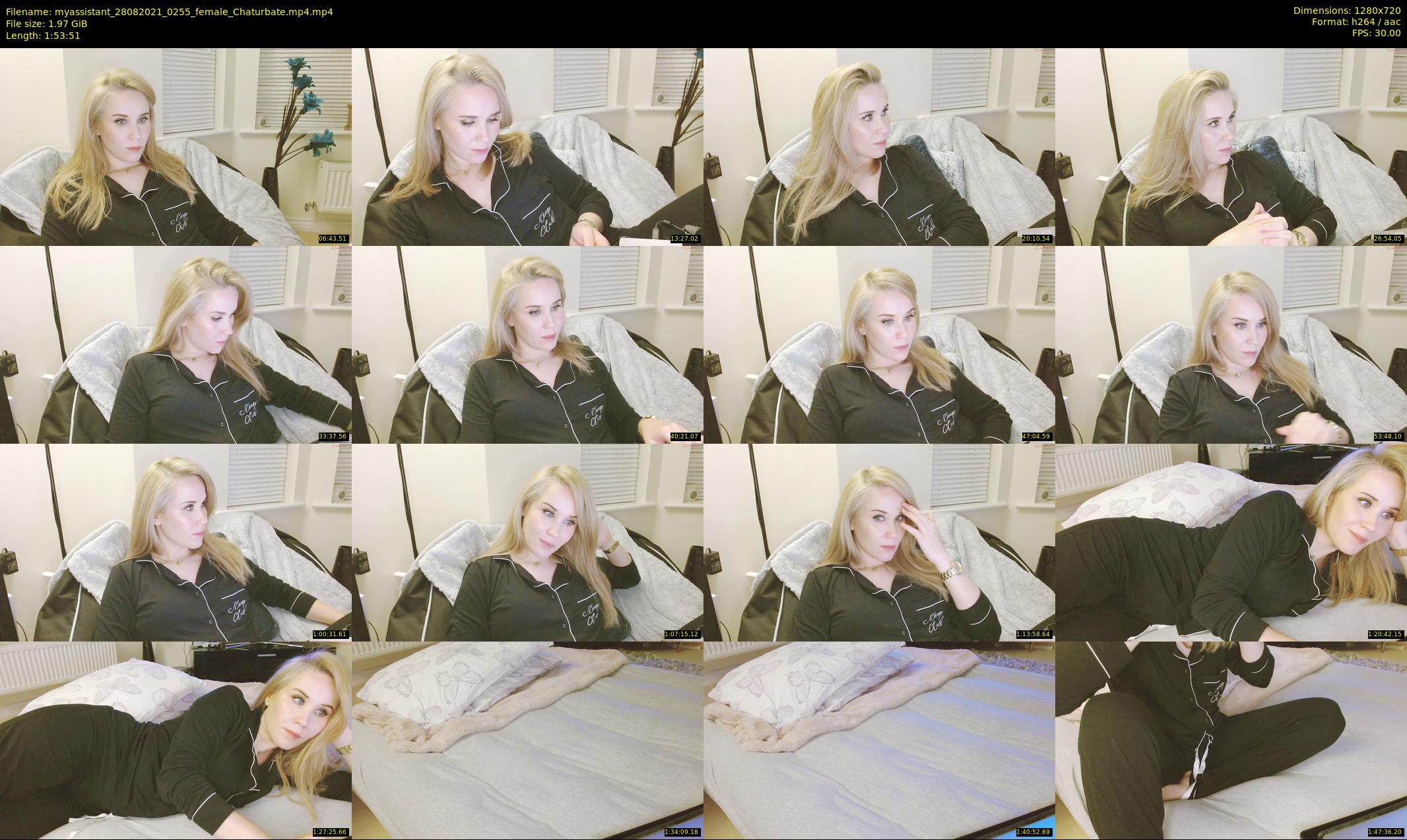 myassistant — 114 minute Chaturbate female cam show recording, 720p, Aug 28, 2021