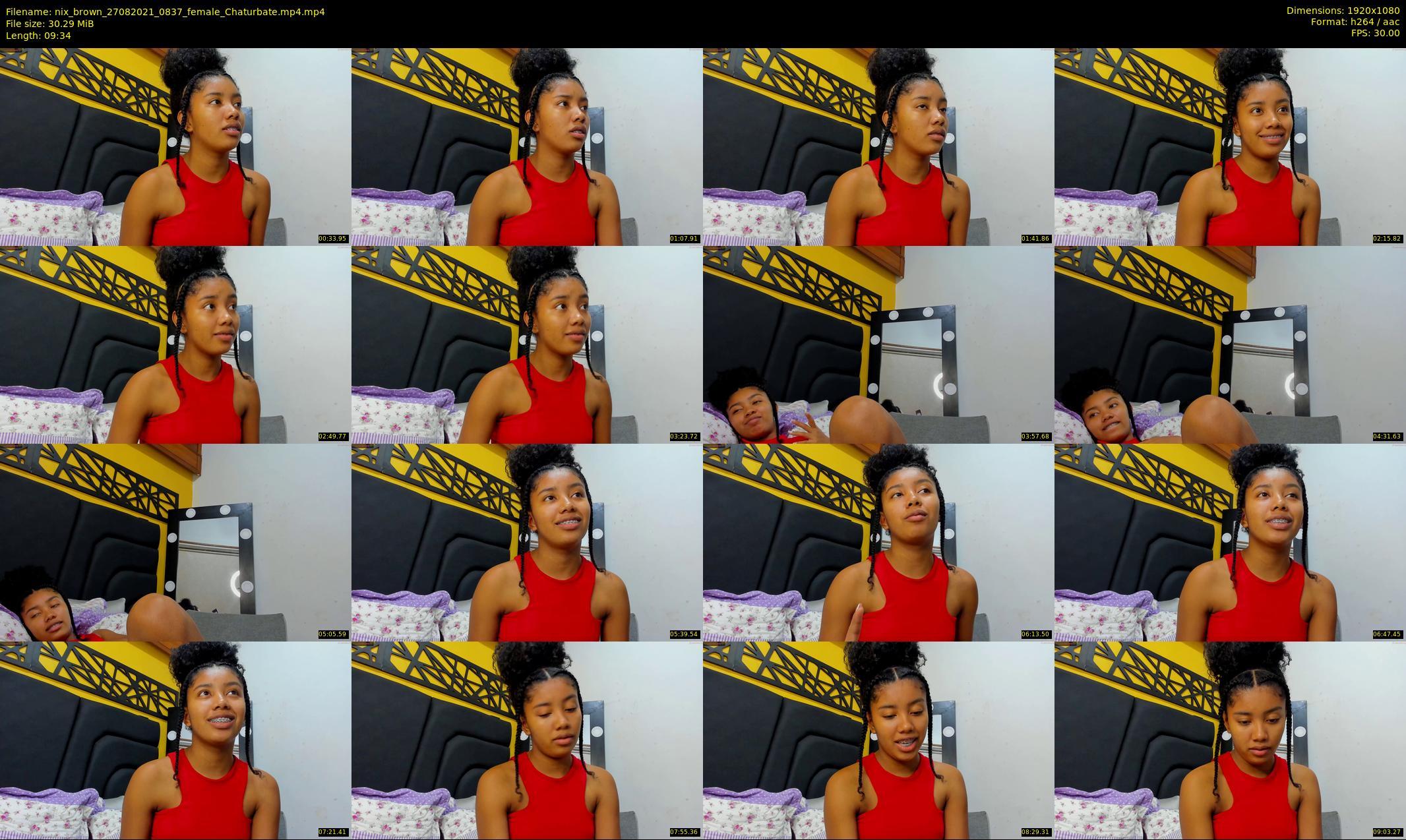 nix_brown — 10 minute Chaturbate female cam show recording, 1080p, Aug 27, 2021
