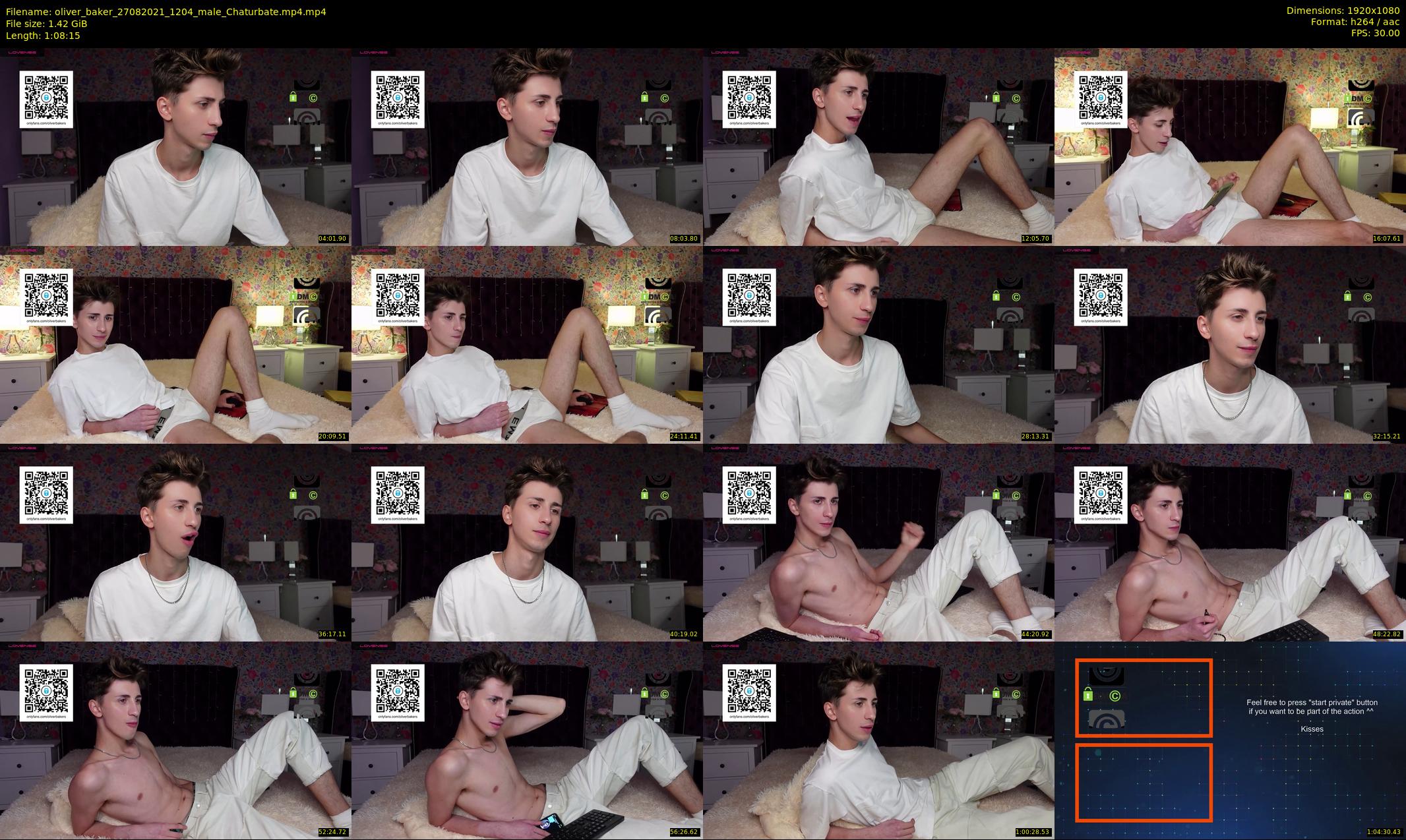 oliver_baker — 69 minute Chaturbate male cam show recording, 1080p, Aug 27, 2021