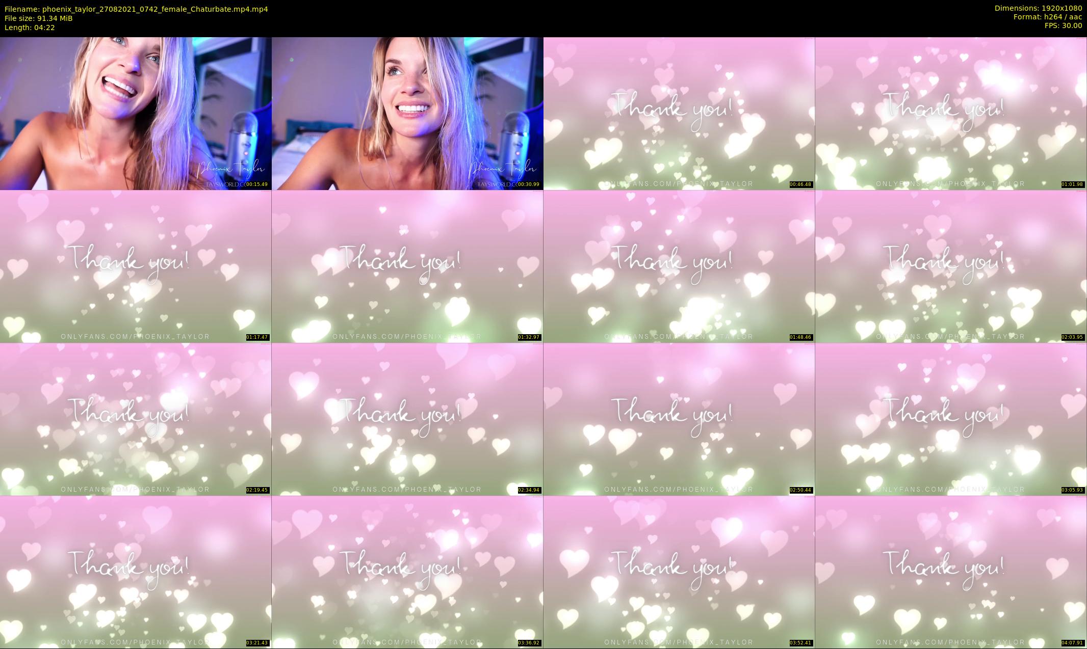 phoenix_taylor — 5 minute Chaturbate female cam show recording, 1080p, Aug 27, 2021