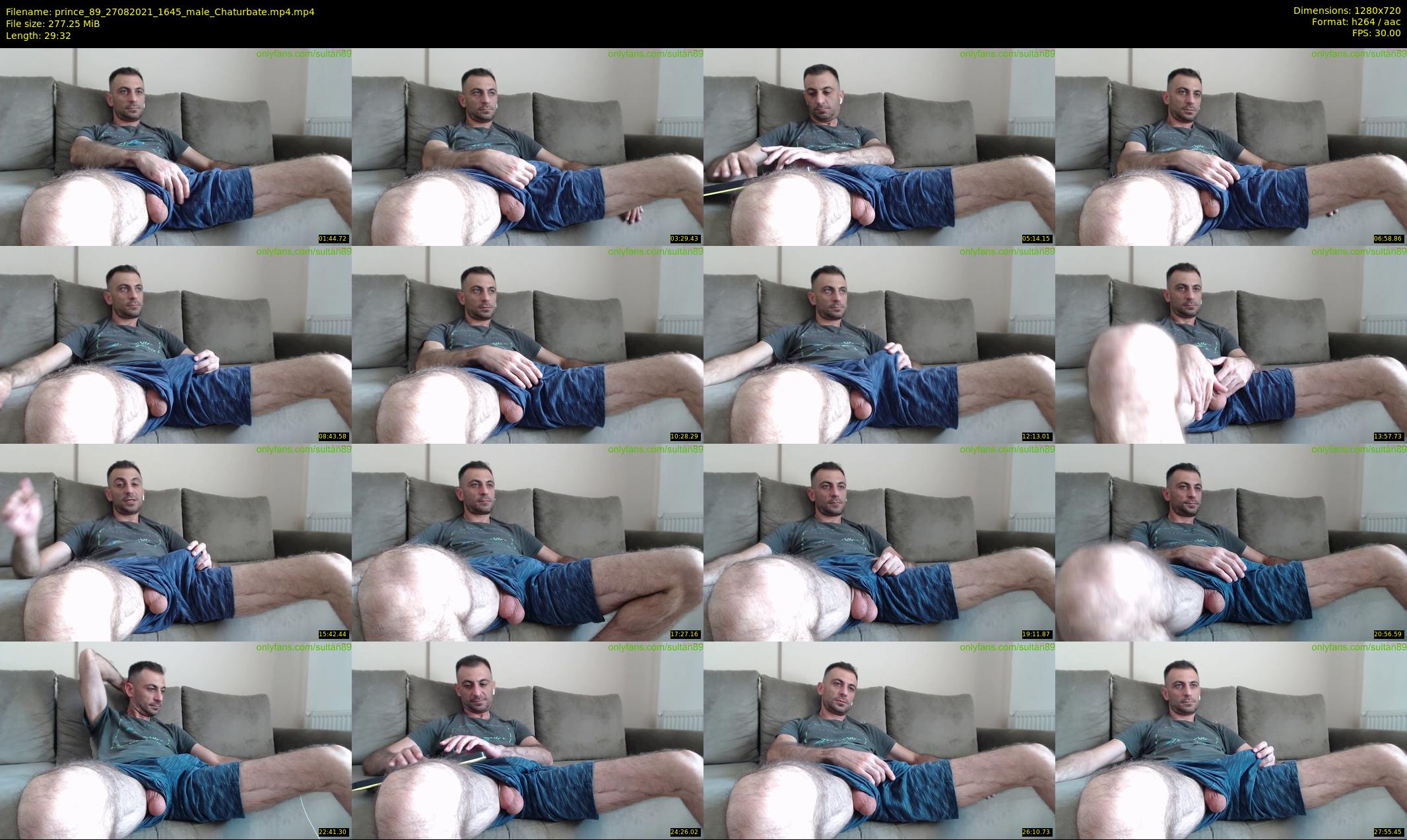 prince_89 — 30 minute Chaturbate male cam show recording, 720p, Aug 27, 2021