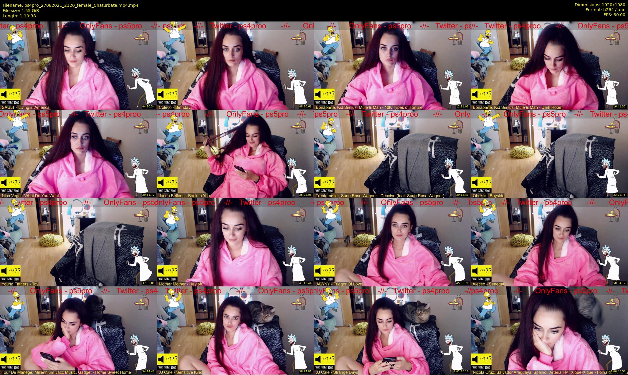 ps4pro — 71 minute Chaturbate female cam show recording, 1080p, Aug 27, 2021