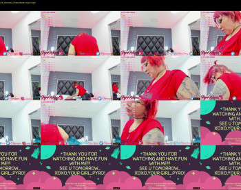 pyrowayne — 10 minute Chaturbate female cam show recording, 1080p, Aug 28, 2021