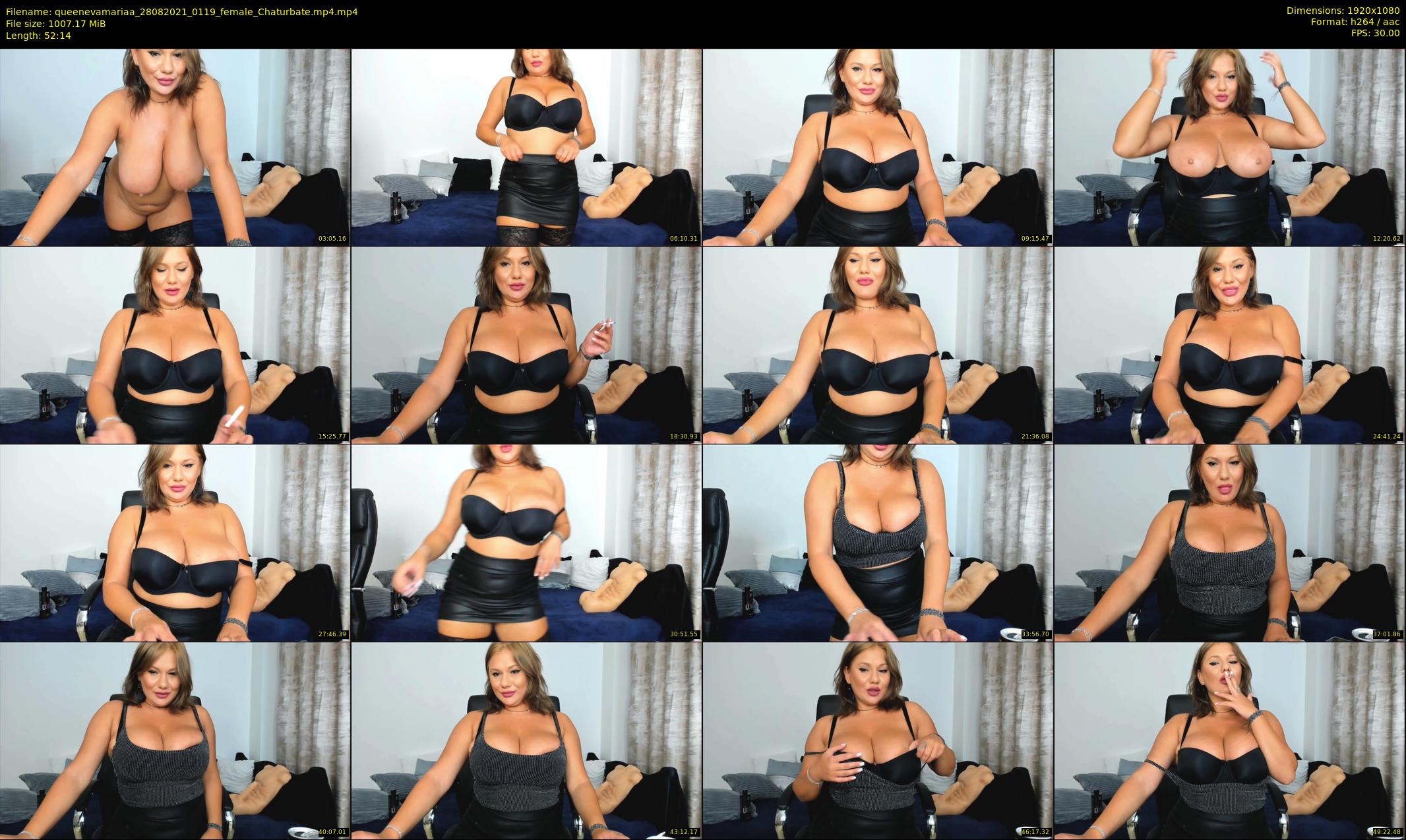 queenevamariaa — 53 minute Chaturbate female cam show recording, 1080p, Aug 28, 2021