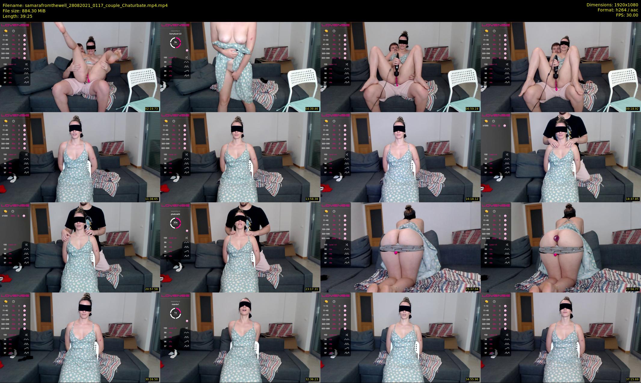 samarafromthewell — 40 minute Chaturbate female cam show recording, 1080p, Aug 28, 2021