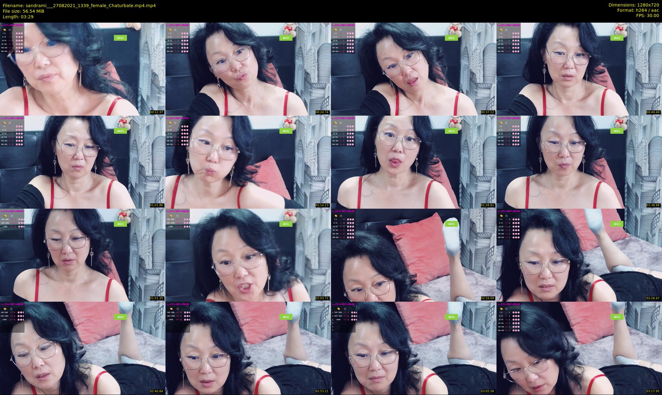 sandrami__ — 4 minute Chaturbate female cam show recording, 720p, Aug 27, 2021