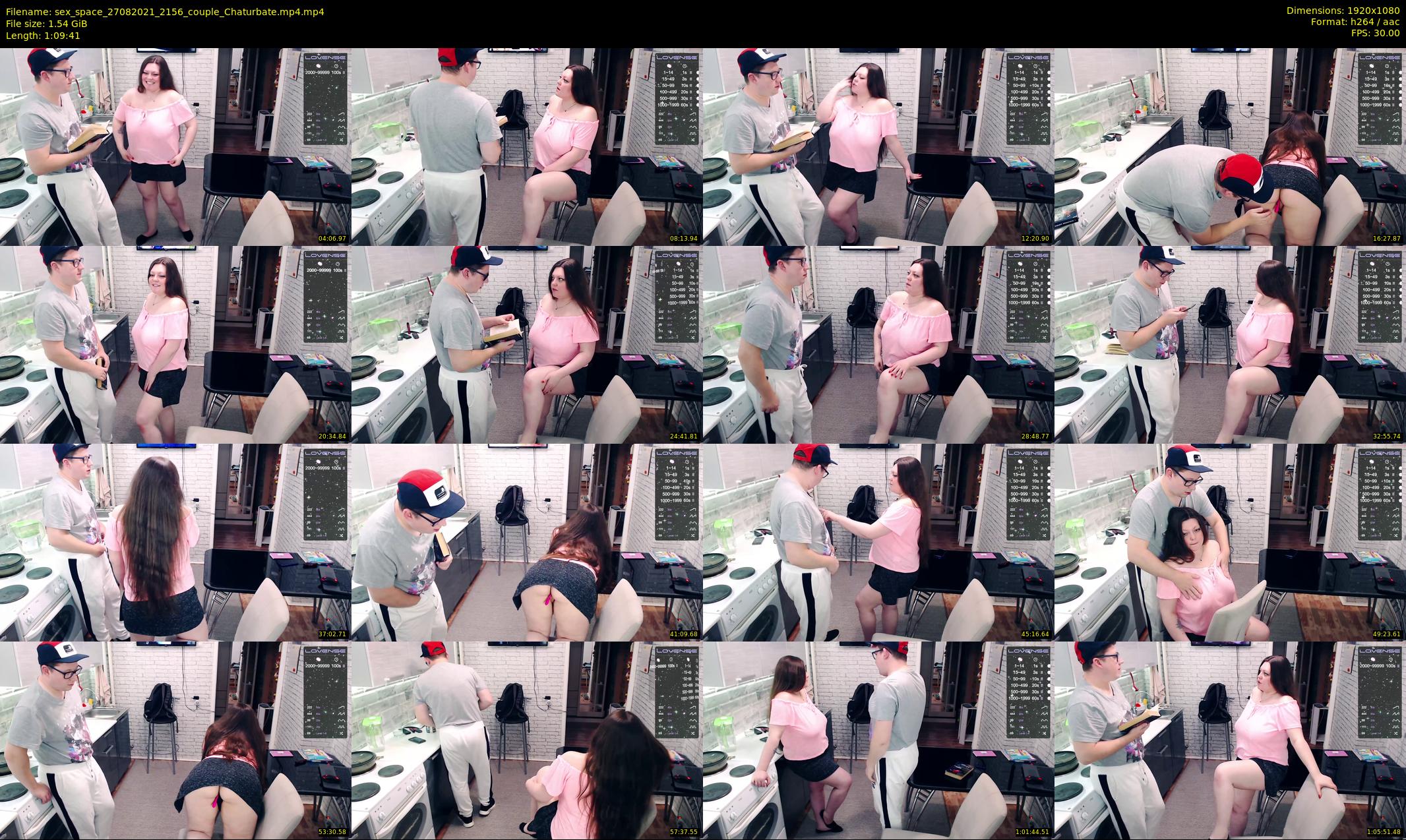 sex_space — 70 minute Chaturbate couple cam show recording, 1080p, Aug 27, 2021