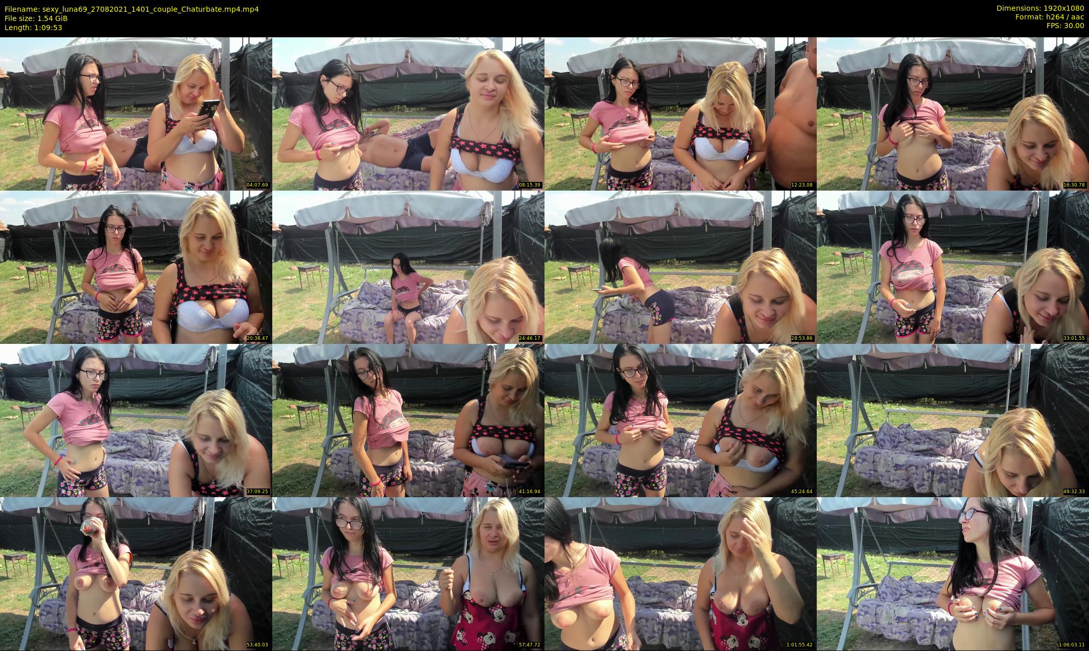 sexy_luna69 — 70 minute Chaturbate couple cam show recording, 1080p, Aug 27, 2021