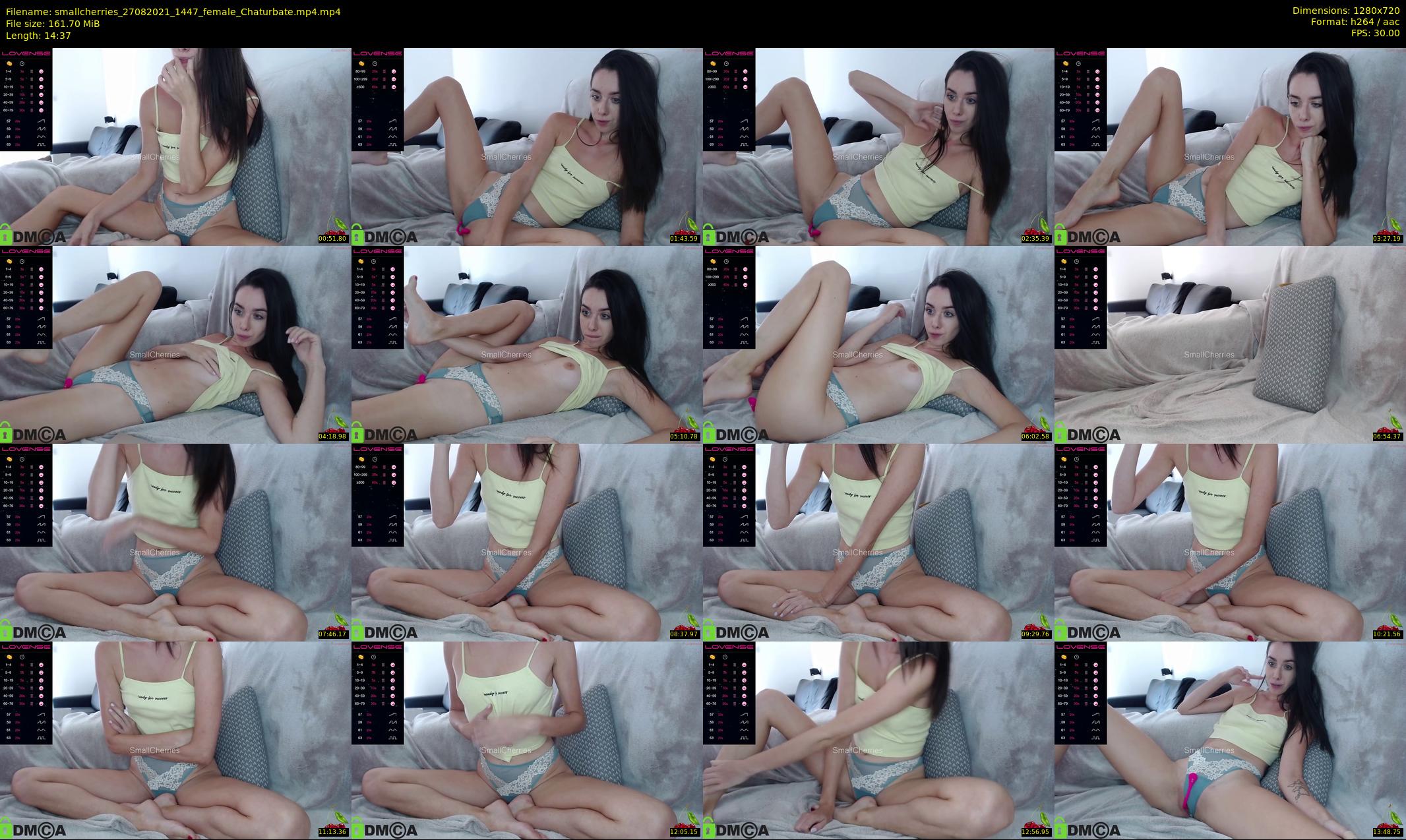 smallcherries — 15 minute Chaturbate female cam show recording, 720p, Aug 27, 2021