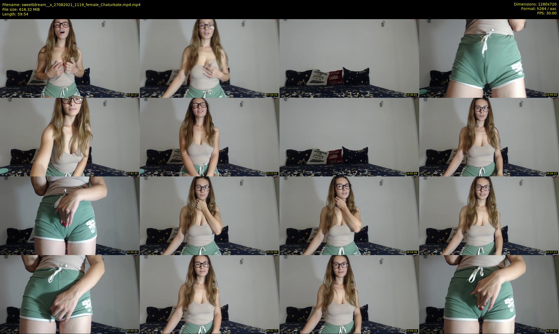 sweettdream__x — 60 minute Chaturbate female cam show recording, 720p, Aug 27, 2021
