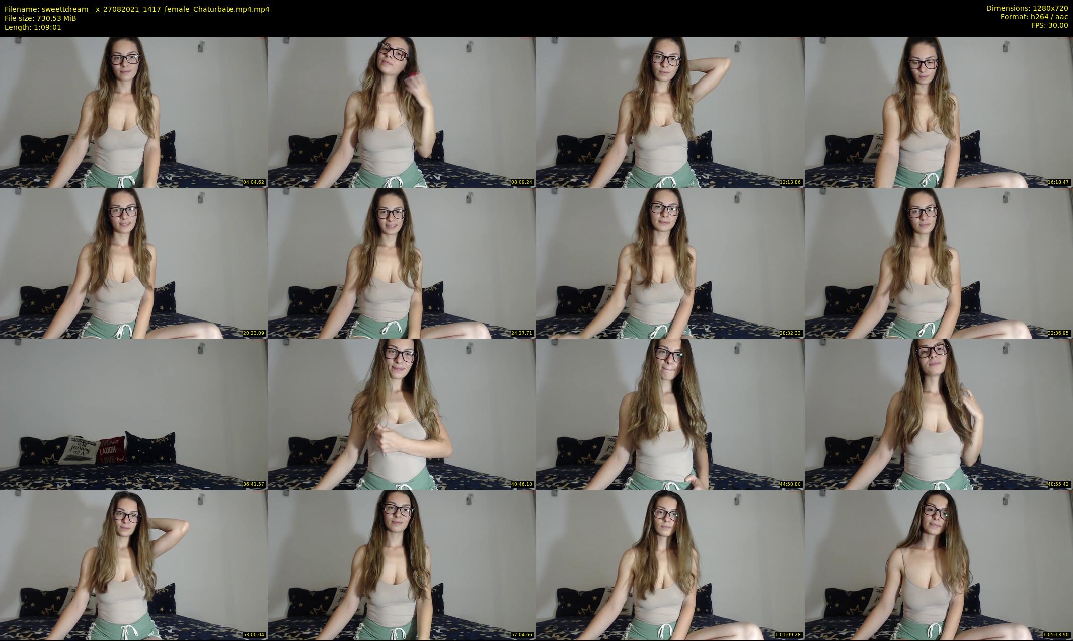sweettdream__x — 70 minute Chaturbate female cam show recording, 720p, Aug 27, 2021