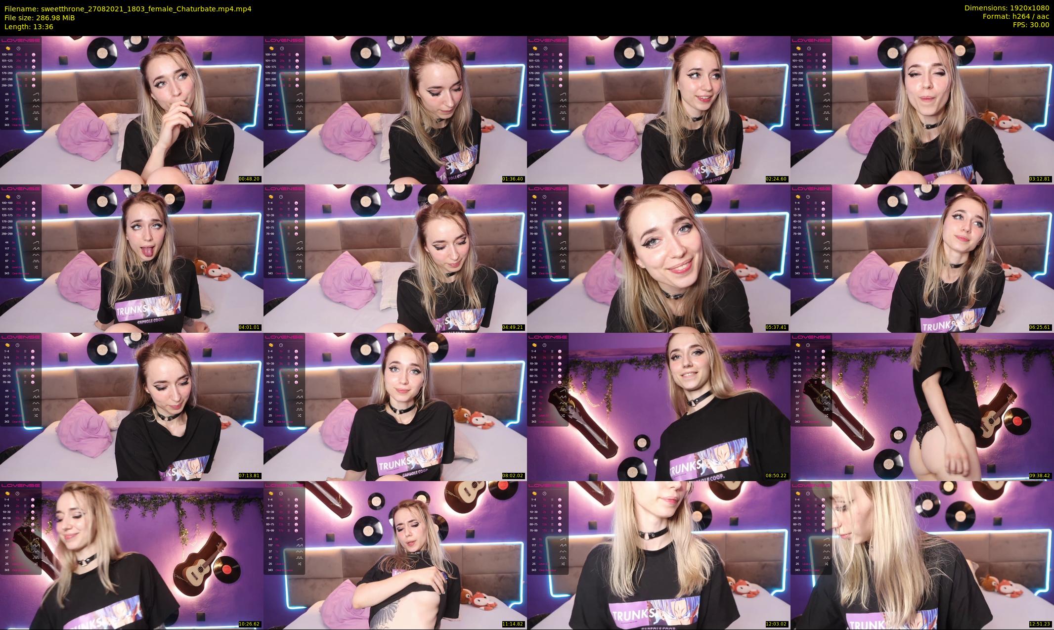 sweetthrone — 14 minute Chaturbate couple cam show recording, 1080p, Aug 27, 2021