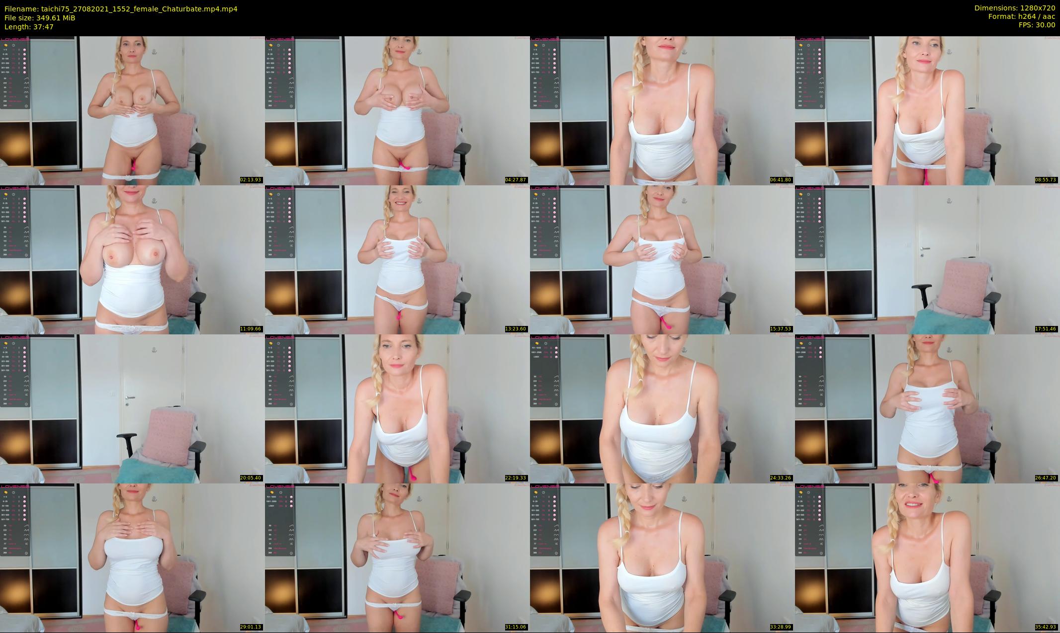 taichi75 — 38 minute Chaturbate female cam show recording, 720p, Aug 27, 2021