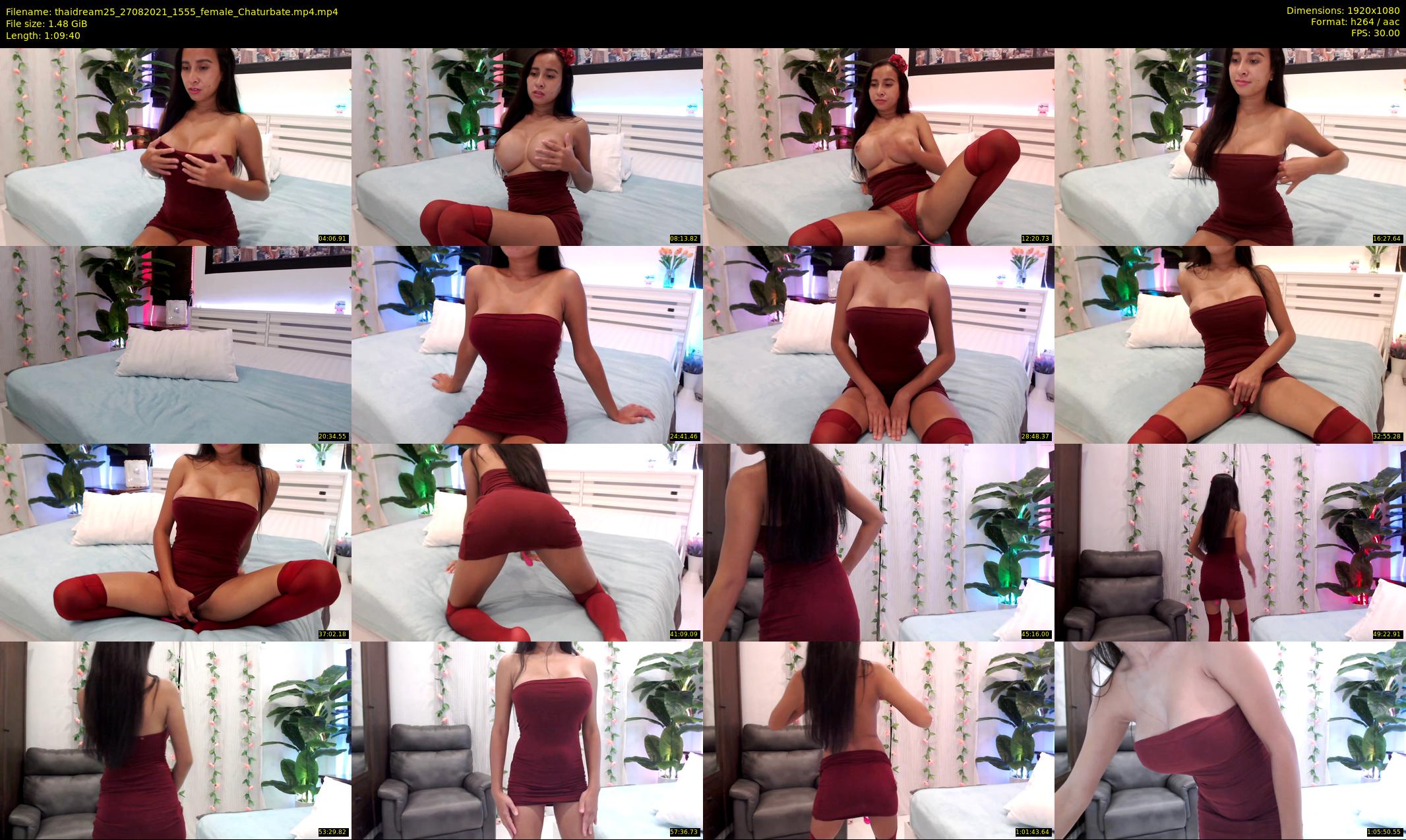 thaidream25 — 70 minute Chaturbate female cam show recording, 1080p, Aug 27, 2021