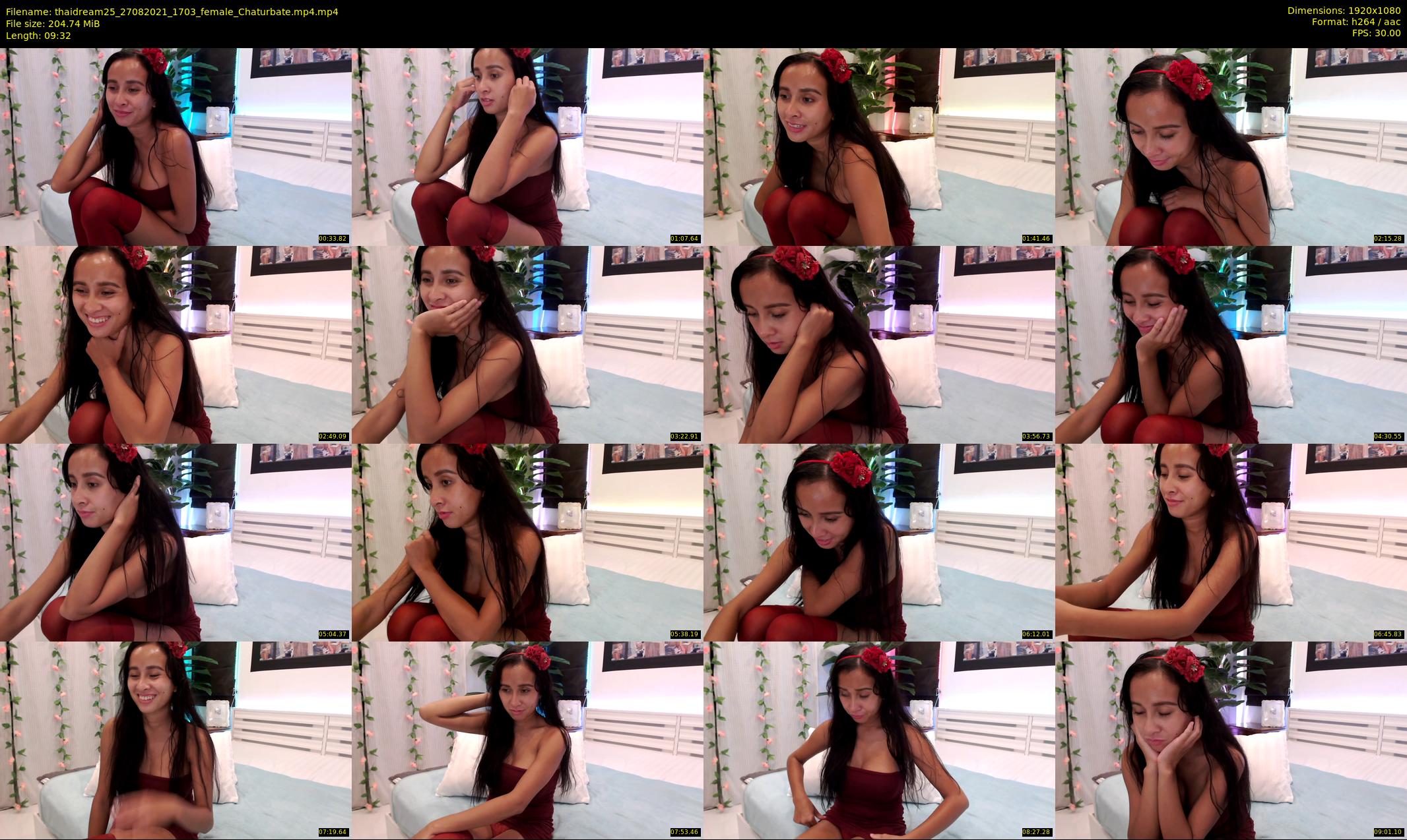 thaidream25 — 10 minute Chaturbate female cam show recording, 1080p, Aug 27, 2021