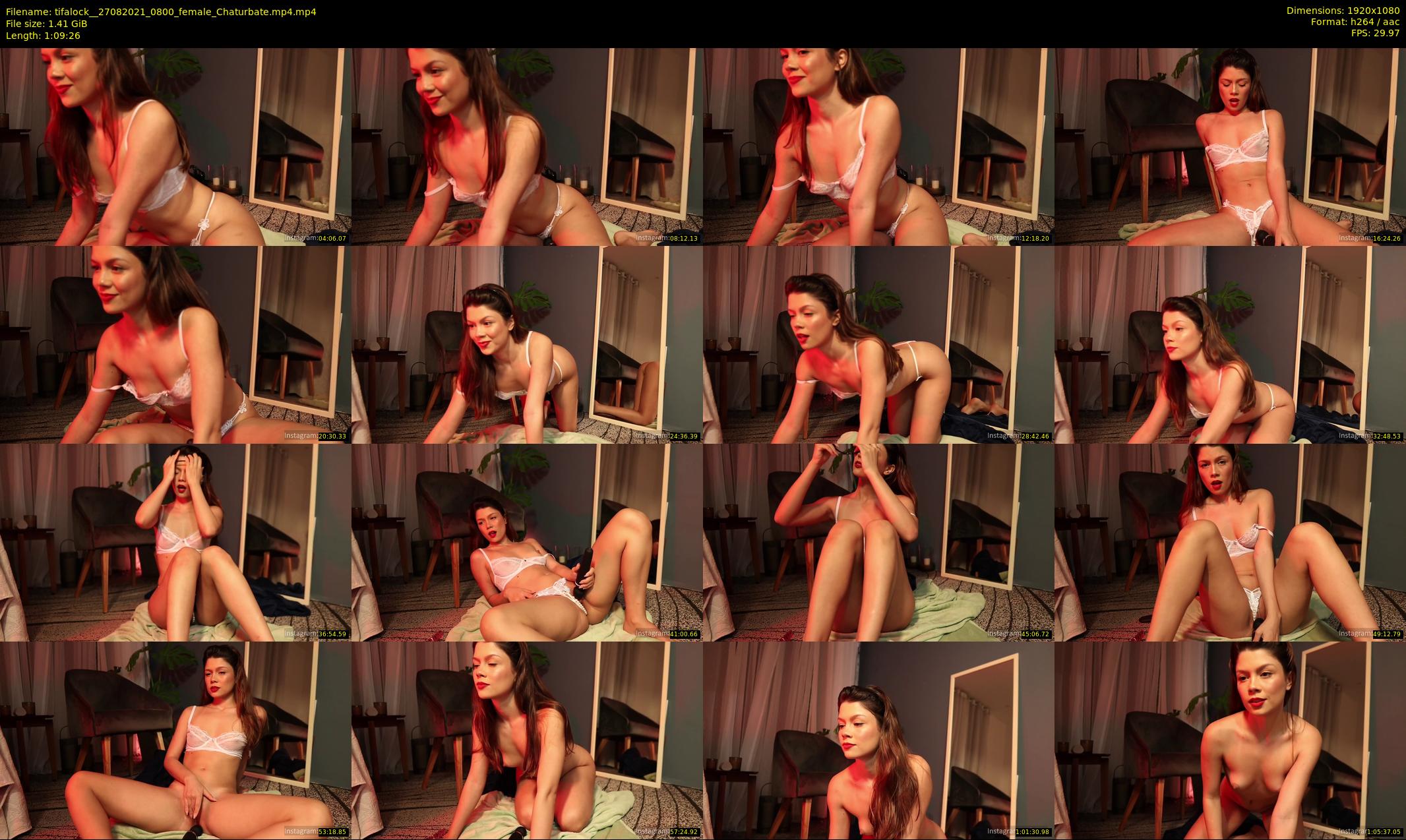 tifalock_ — 70 minute Chaturbate female cam show recording, 1080p, Aug 27, 2021