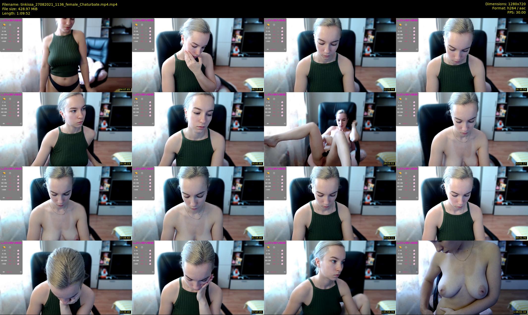 tinkissa — 70 minute Chaturbate couple cam show recording, 720p, Aug 27, 2021