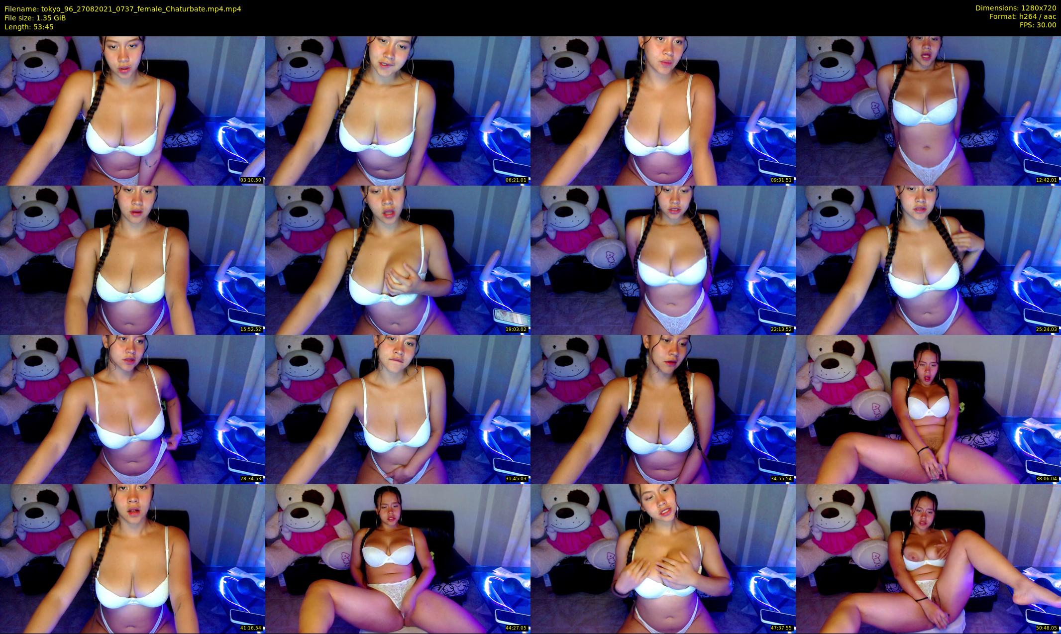 tokyo_96 — 54 minute Chaturbate female cam show recording, 720p, Aug 27, 2021