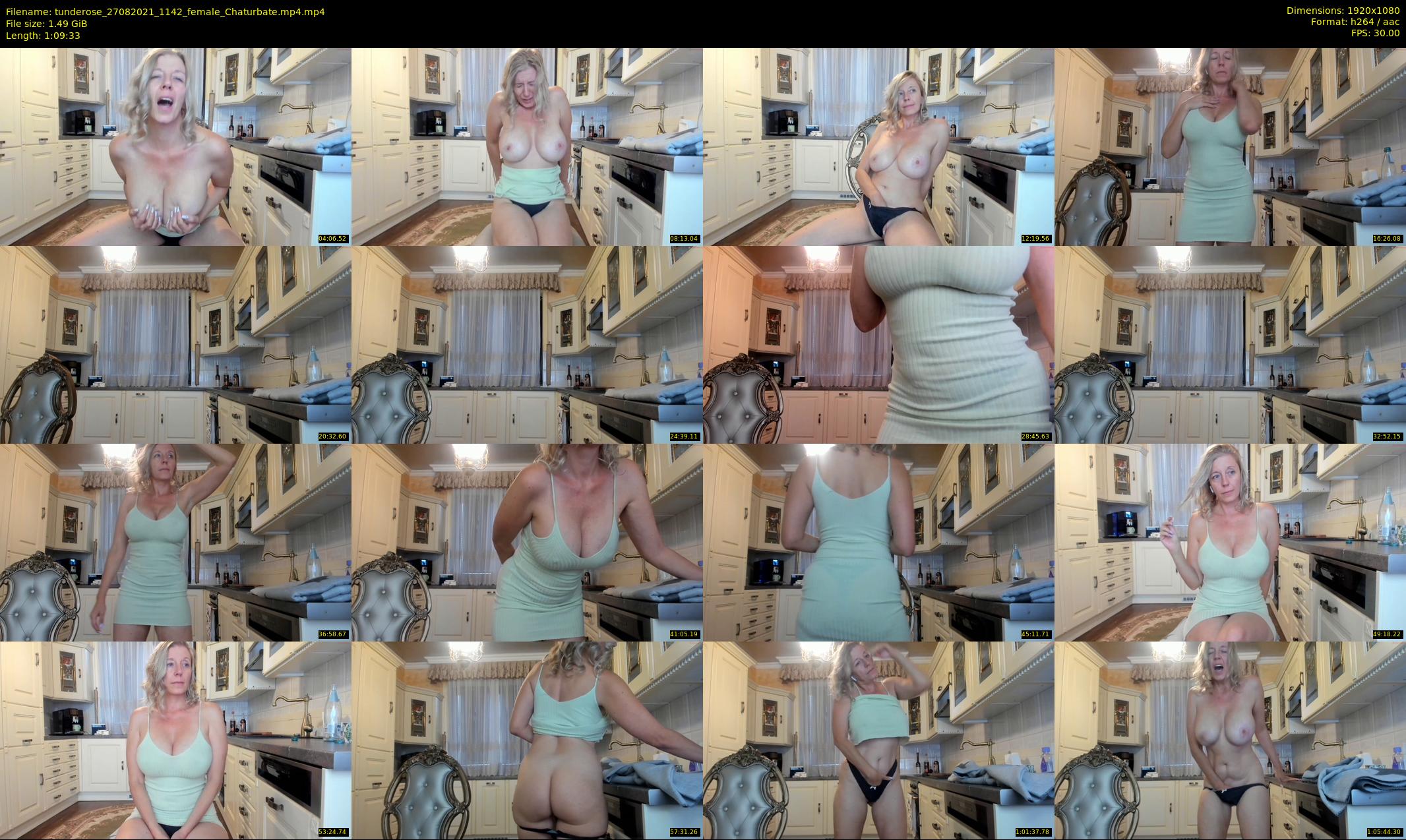 tunderose — 70 minute Chaturbate female cam show recording, 1080p, Aug 27, 2021