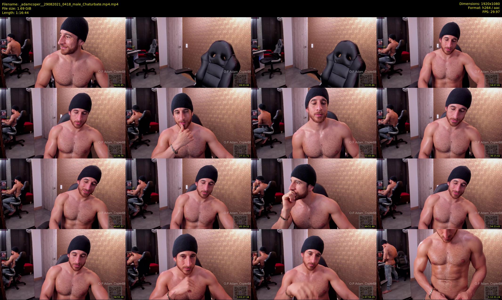_adamcoper_ — 77 minute Chaturbate male cam show recording, 1080p, Aug 29, 2021