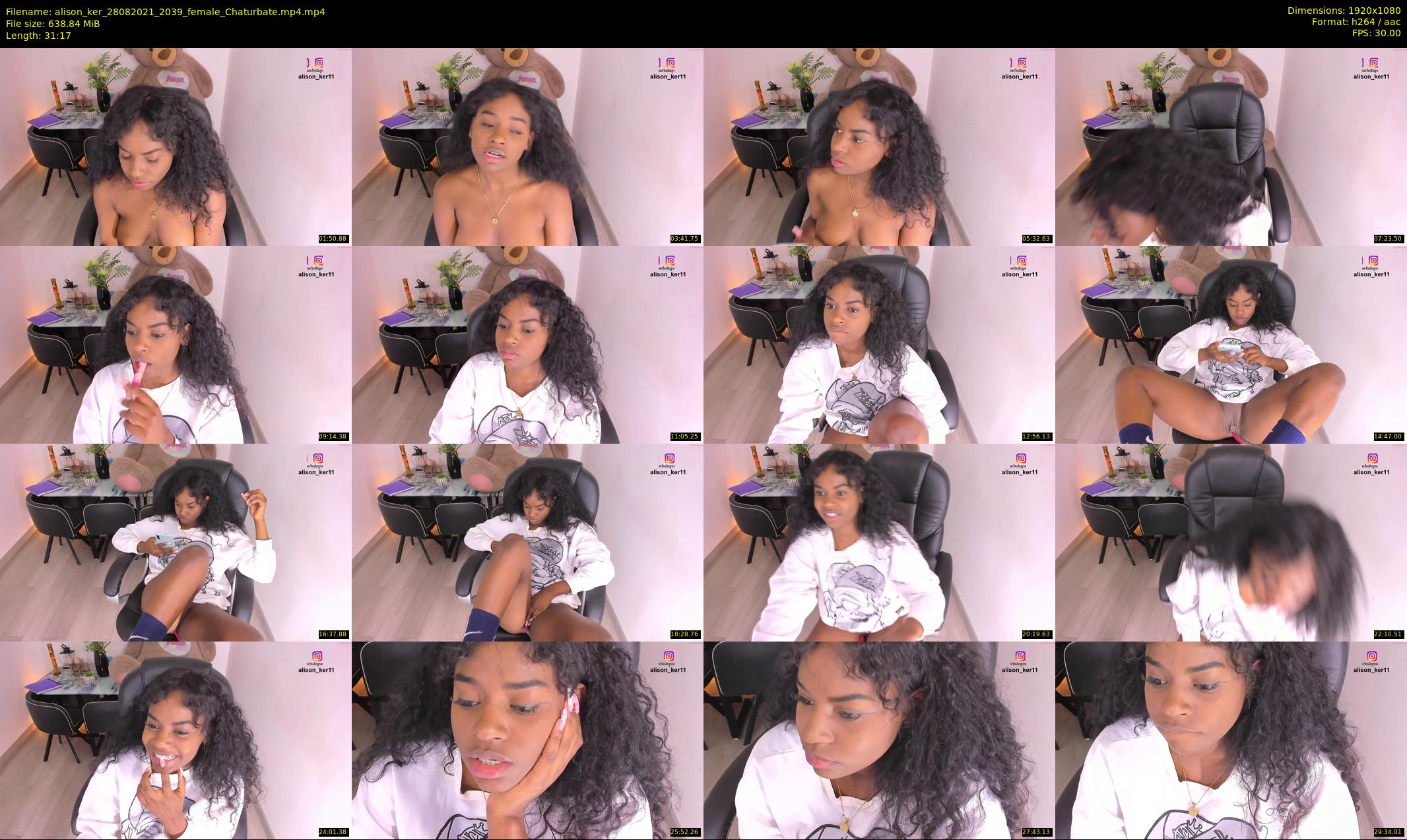 alison_ker — 32 minute Chaturbate female cam show recording, 1080p, Aug 28, 2021