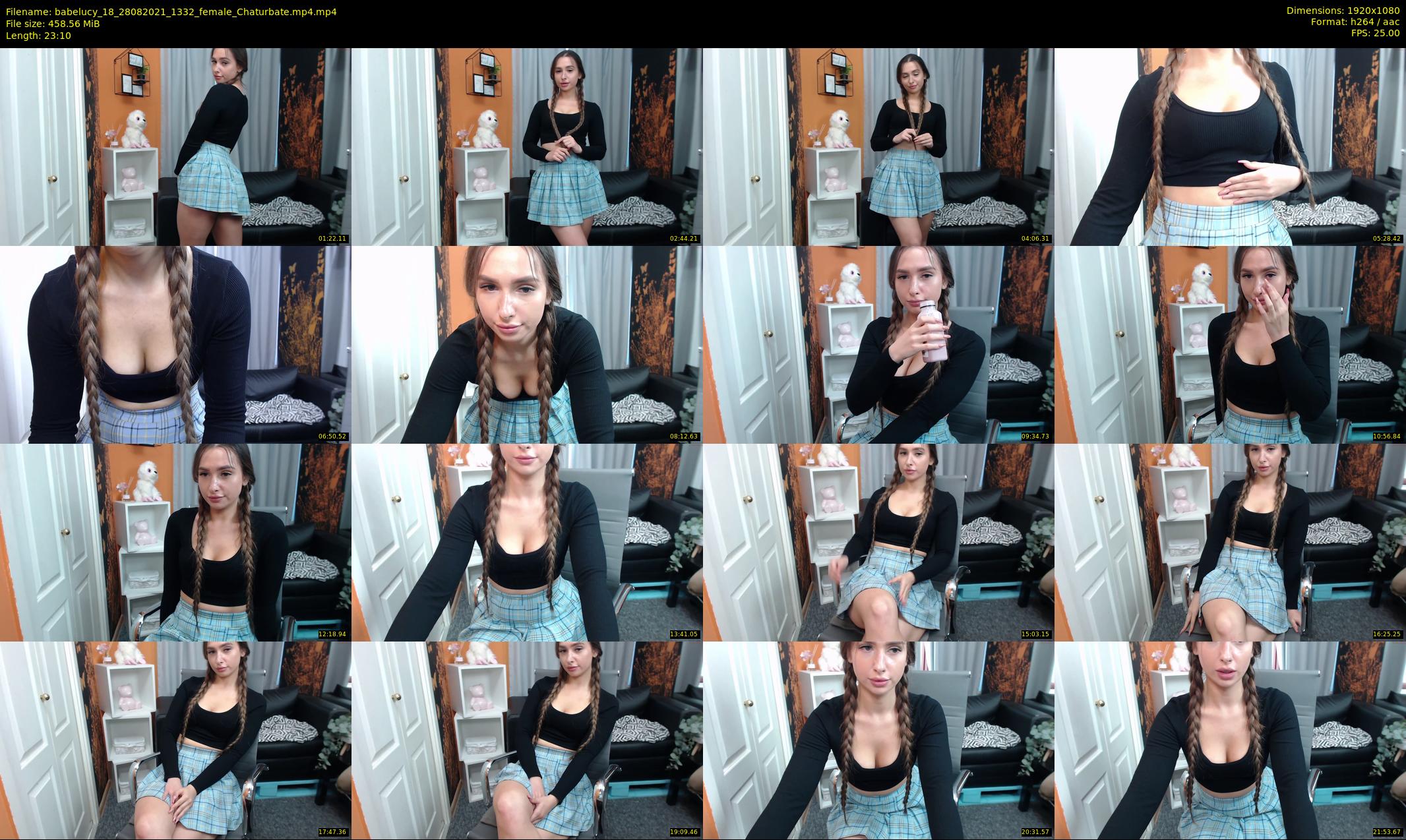 babelucy_18 — 24 minute Chaturbate female cam show recording, 1080p, Aug 28, 2021