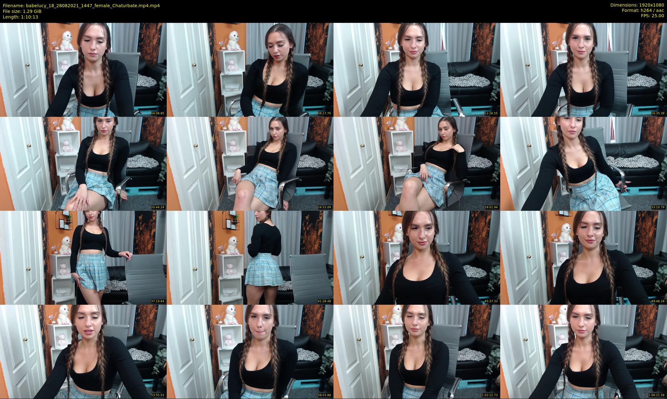 babelucy_18 — 71 minute Chaturbate female cam show recording, 1080p, Aug 28, 2021