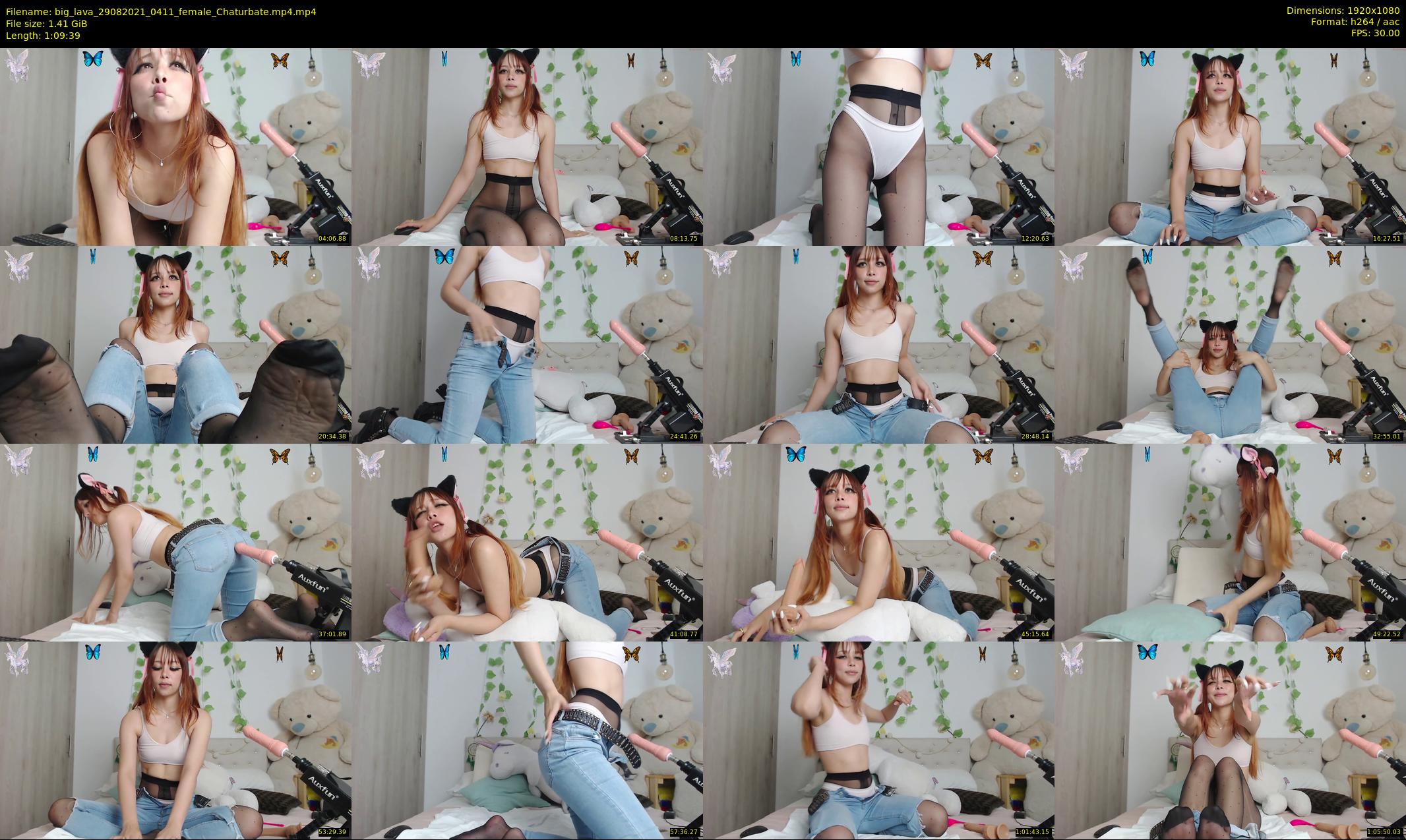 big_lava — 70 minute Chaturbate female cam show recording, 1080p, Aug 29, 2021