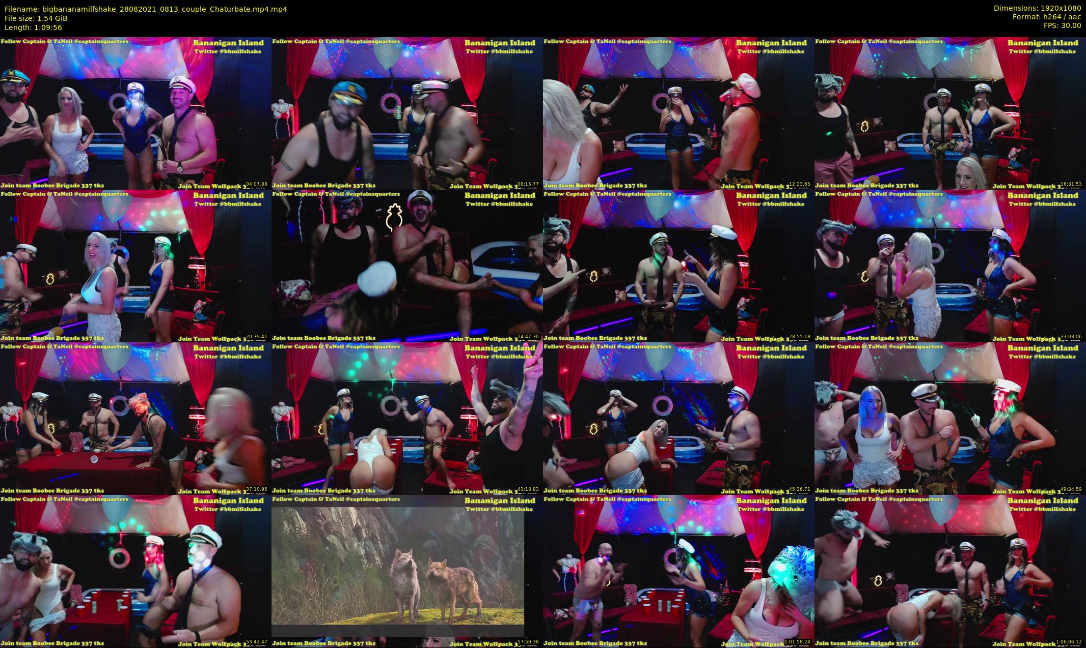 bigbananamilfshake — 70 minute Chaturbate couple cam show recording, 1080p, Aug 28, 2021