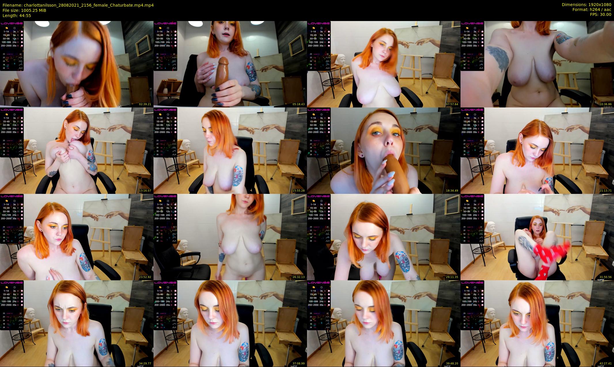 charlottanilsson — 45 minute Chaturbate female cam show recording, 1080p, Aug 28, 2021