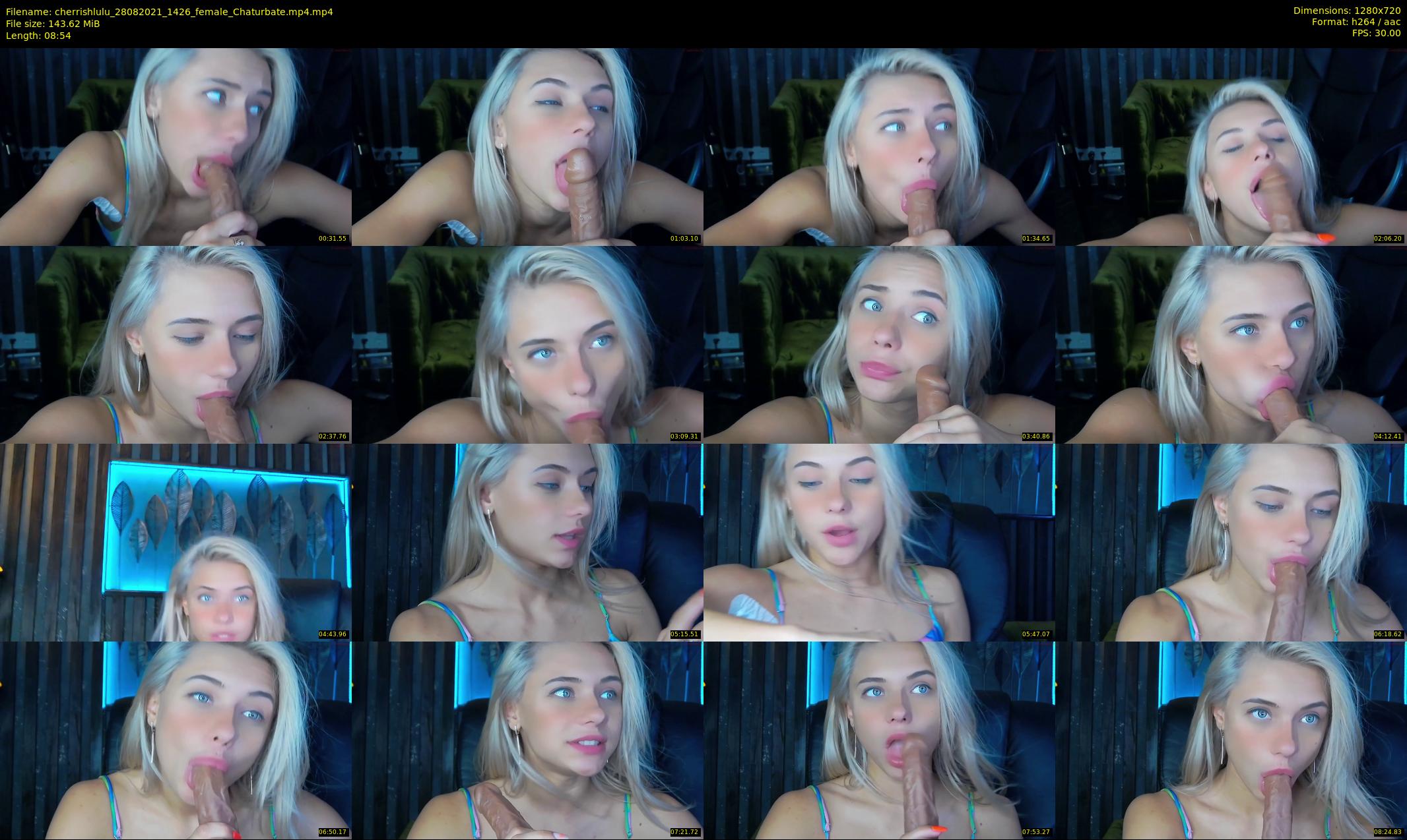 cherrishlulu — 9 minute Chaturbate female cam show recording, 720p, Aug 28, 2021