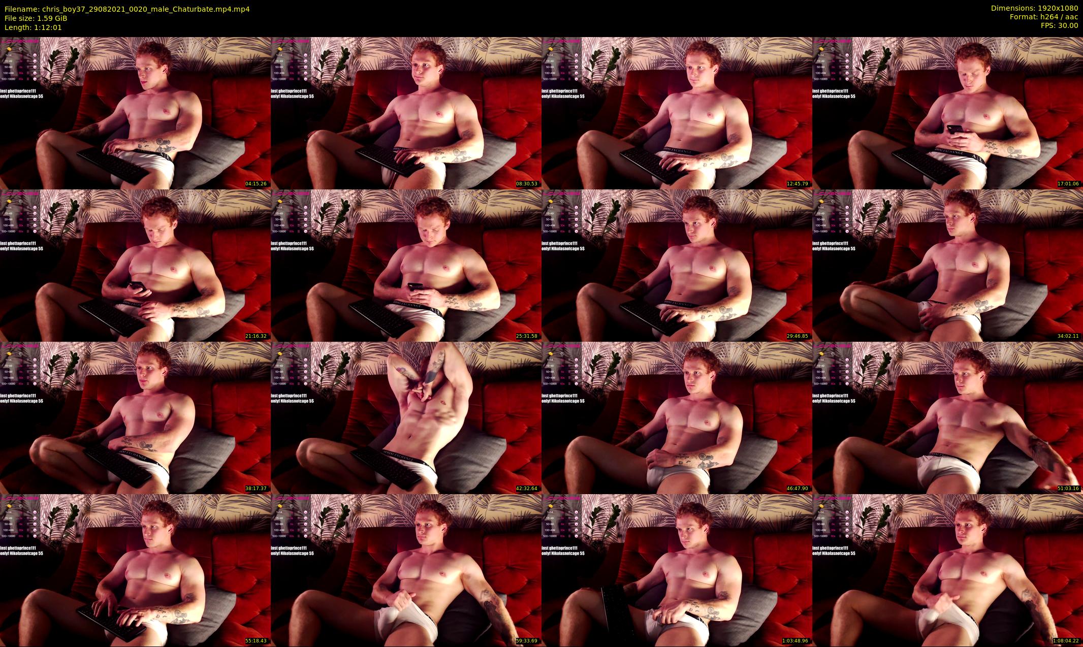 chris_boy37 — 73 minute Chaturbate male cam show recording, 1080p, Aug 29, 2021