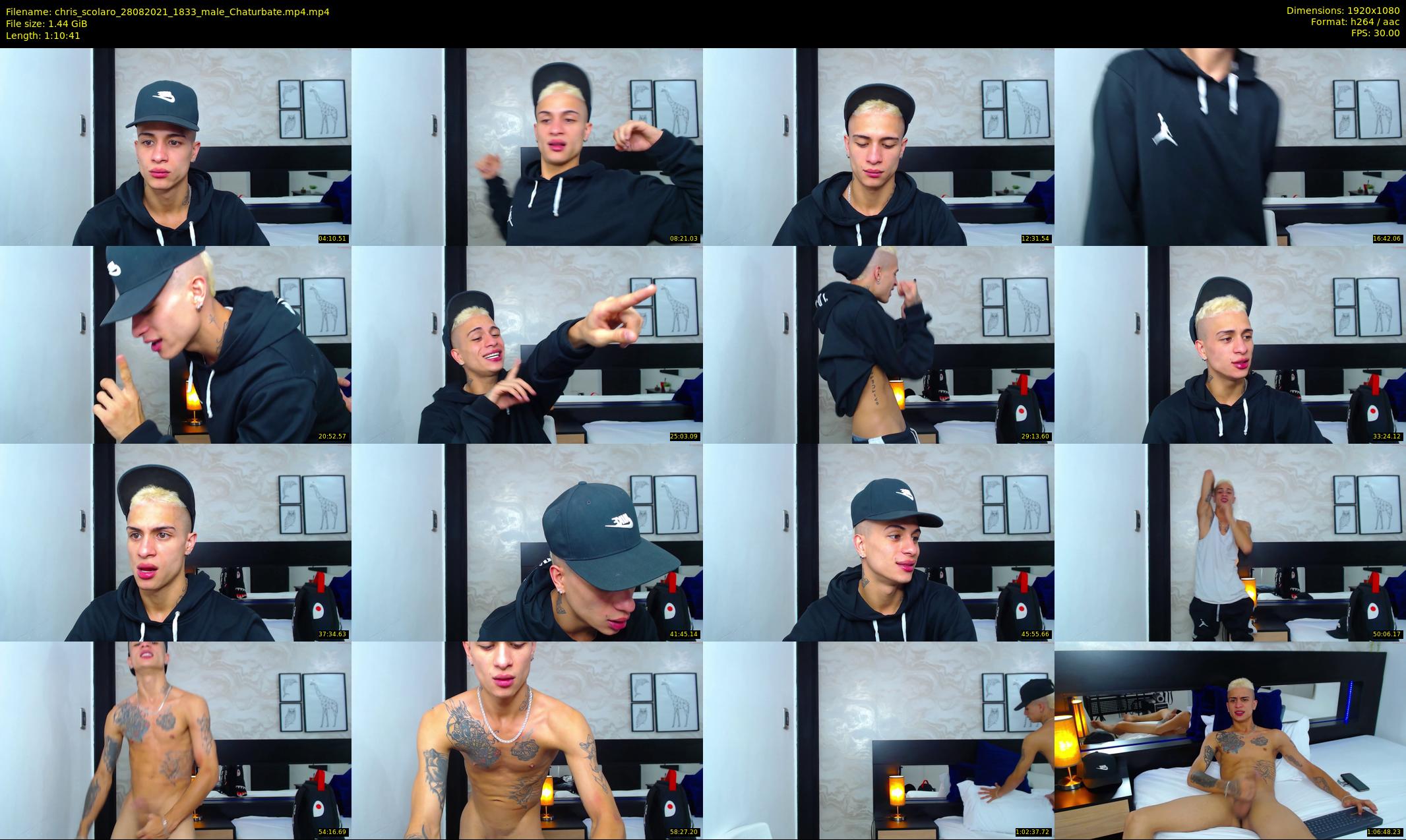 chris_scolaro — 71 minute Chaturbate male cam show recording, 1080p, Aug 28, 2021