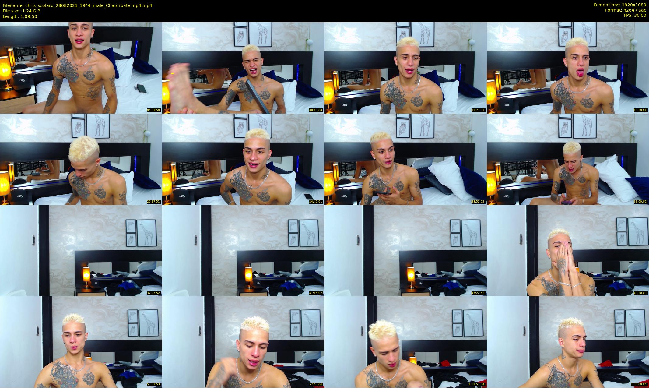 chris_scolaro — 70 minute Chaturbate male cam show recording, 1080p, Aug 28, 2021